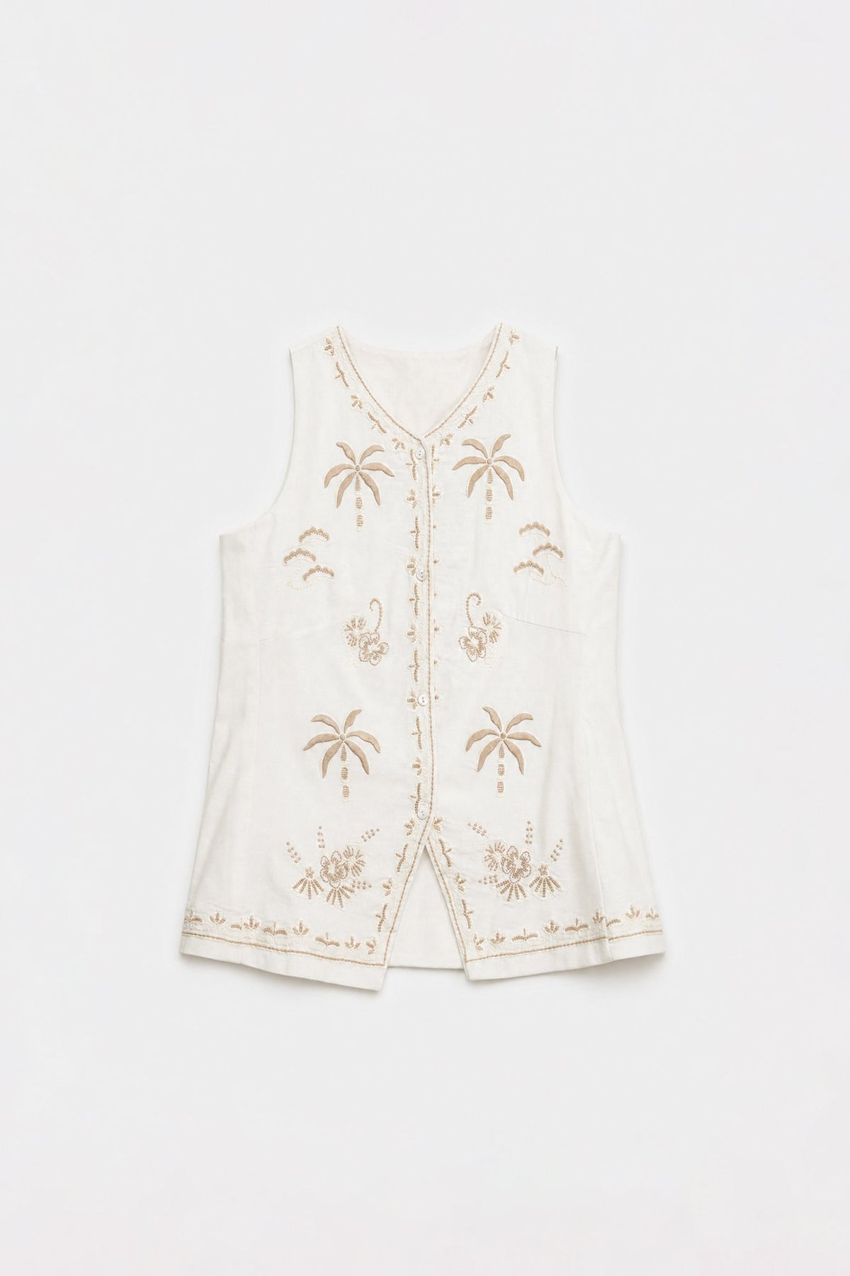 EMBROIDERED WAISTCOAT (E1152-101-001)