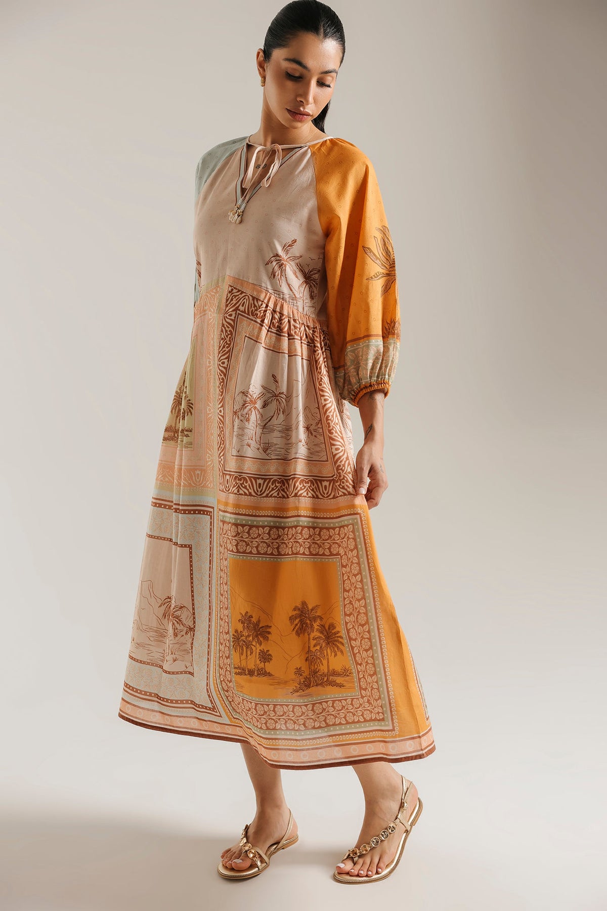 PRINTED DRESS (E1153/101/002)