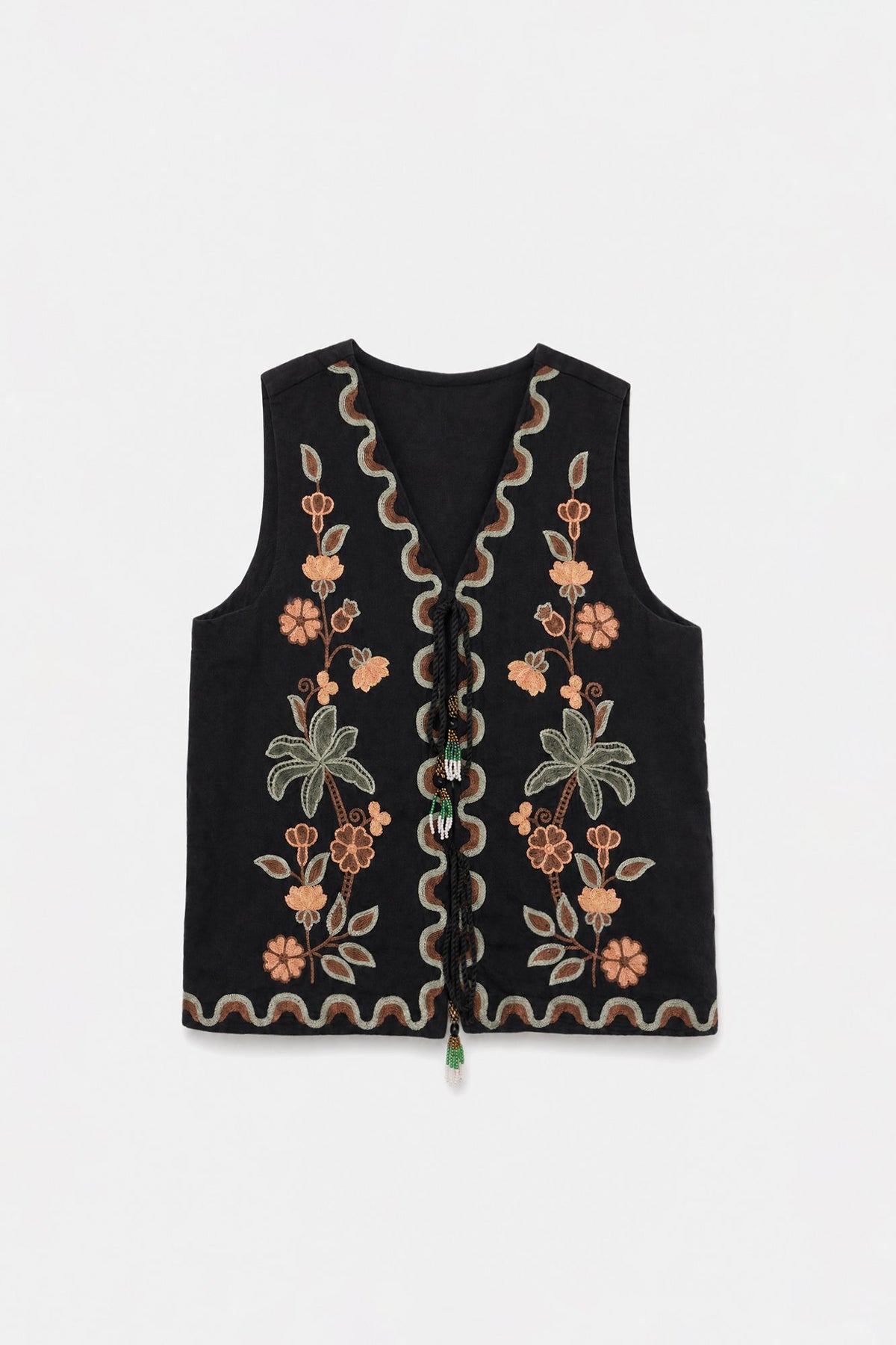 EMBROIDERED WAISTCOAT (E1167/101/902)