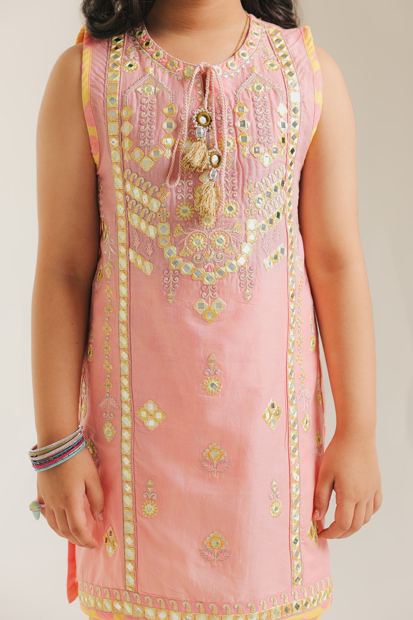 EMBROIDERED SUIT (E1233/402/327 E1233/302/327)