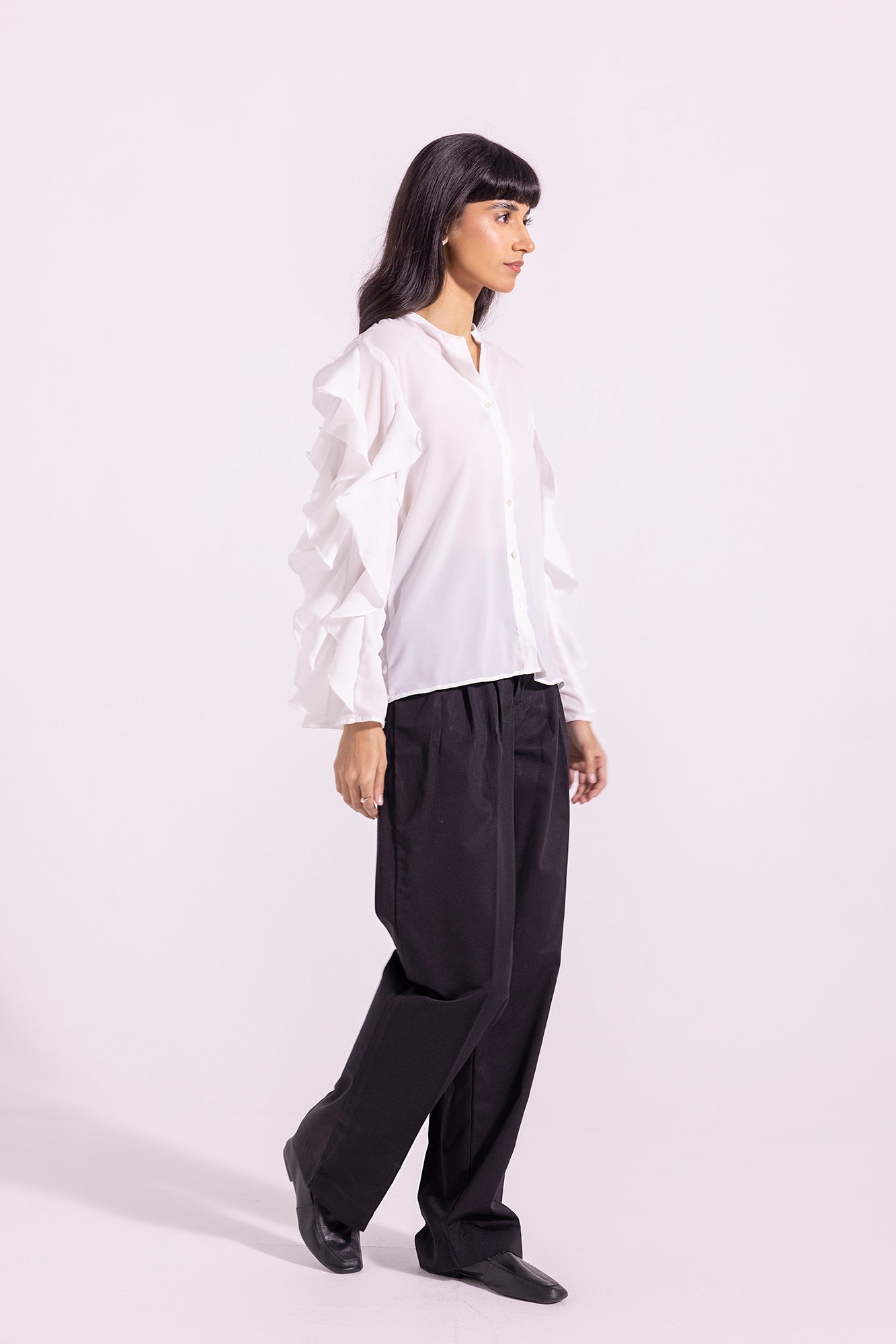 Solid Button Down Shirt (E1247/108/002)