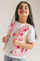2 Piece Embroidered Net Suit