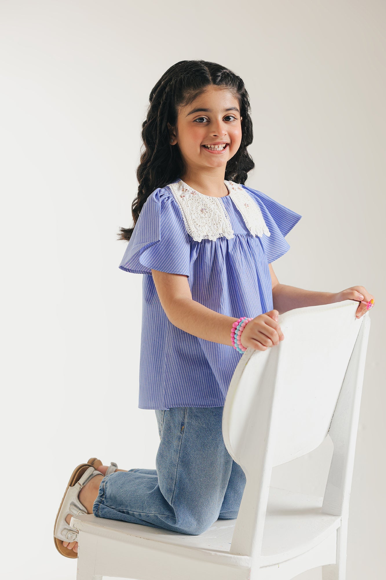 EMBROIDERED TOP (E1418/301/630)