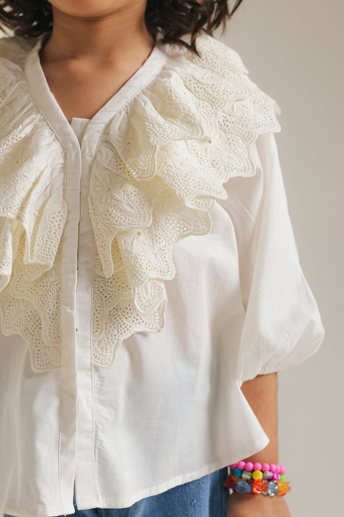 EMBROIDERED TOP (E1498/401/001)