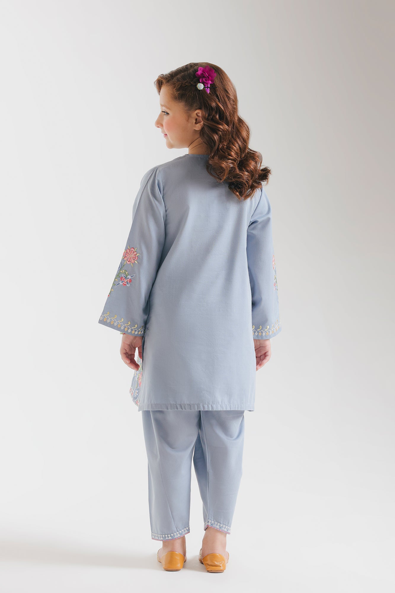 Embroidered Suit (E1505/402/615 E1505/302/615)