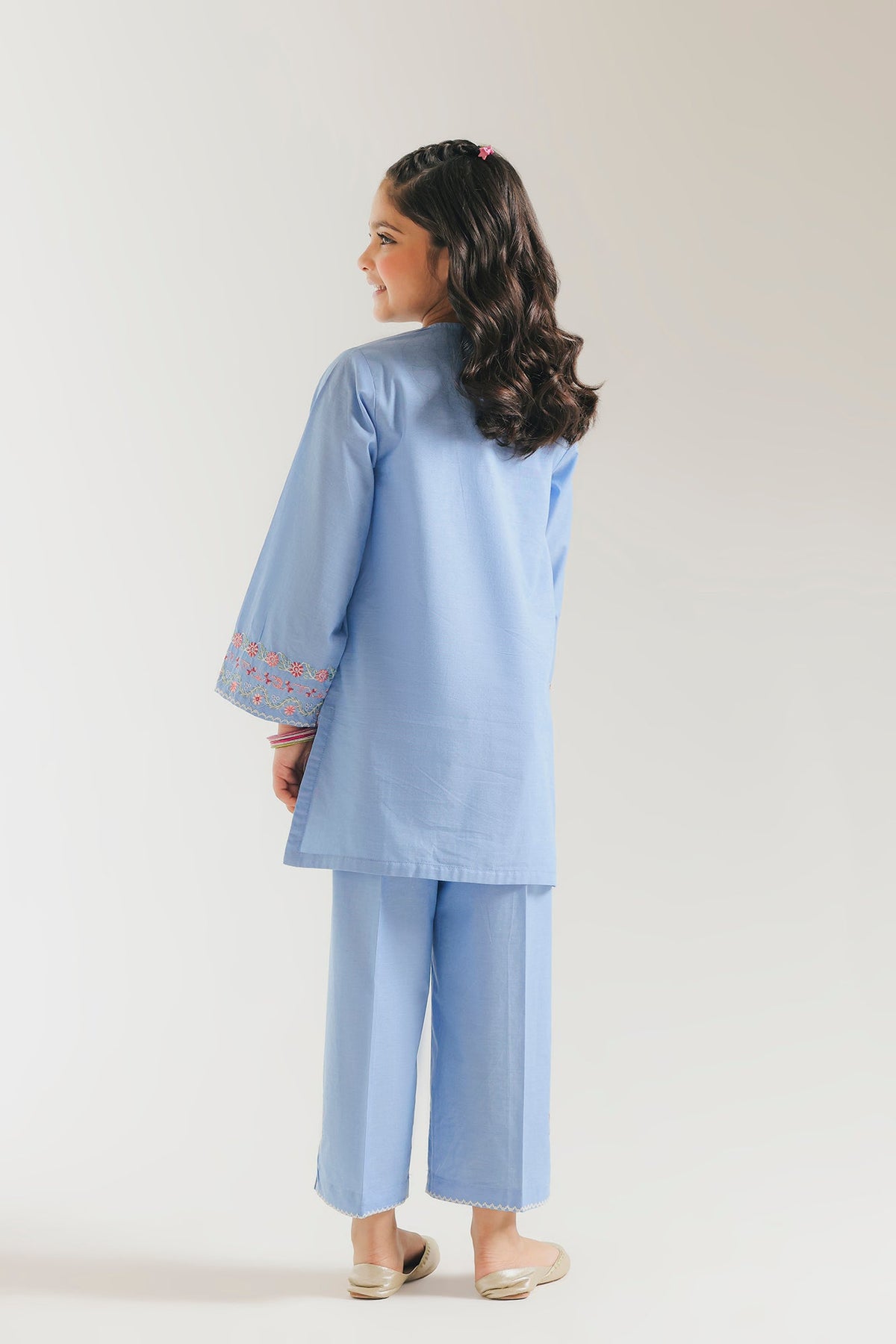 EMBROIDERED SUIT (E1508/402/633 E1508/302/633)