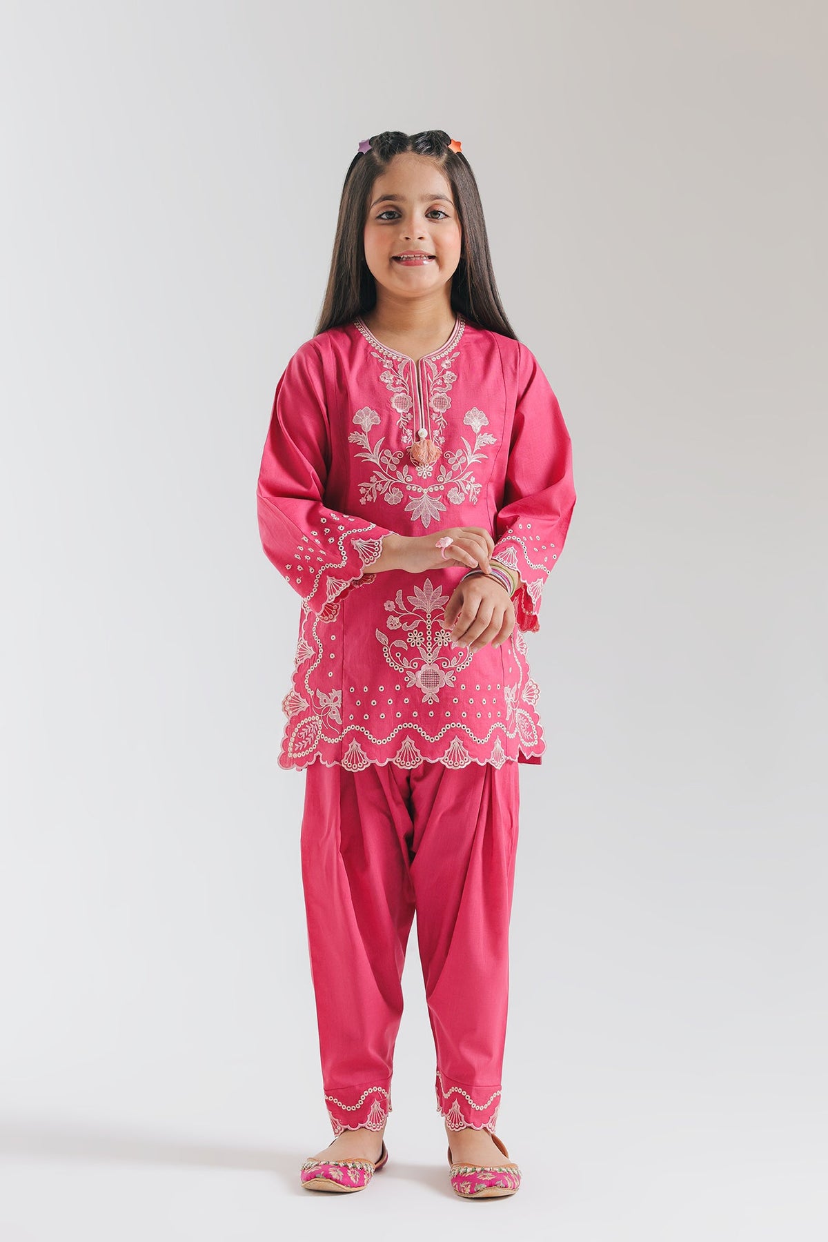 EMBROIDERED SUIT (E1512/402/421 E1512/302/421)