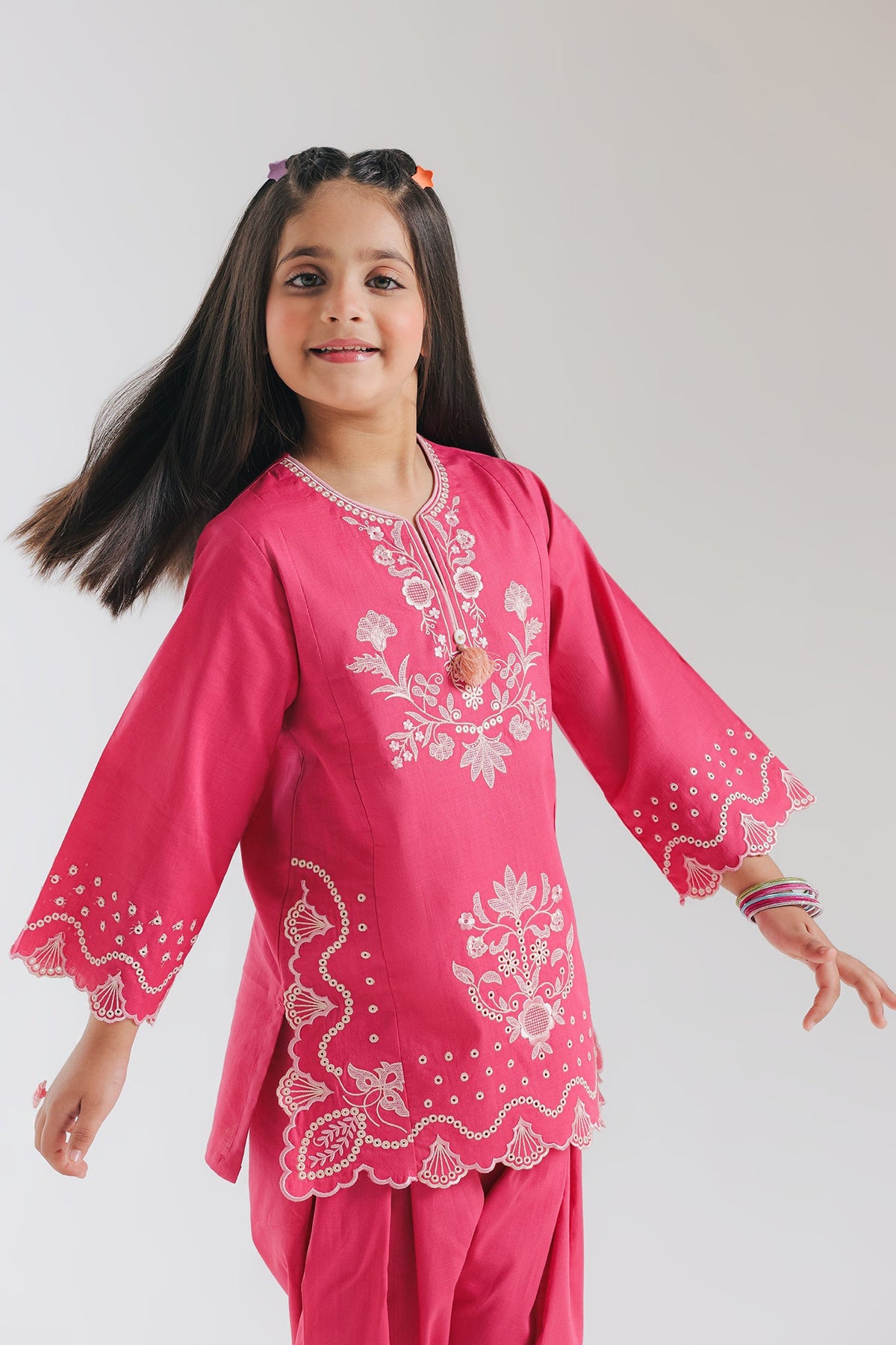 EMBROIDERED SUIT (E1512/402/421 E1512/302/421)
