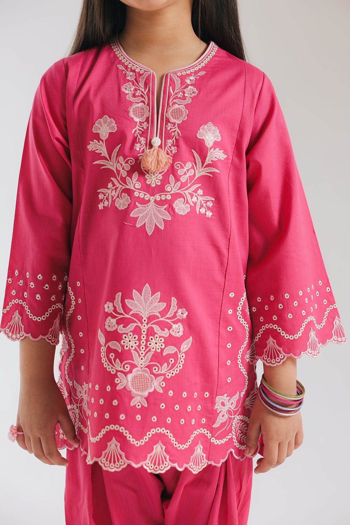 EMBROIDERED SUIT (E1512/402/421 E1512/302/421)