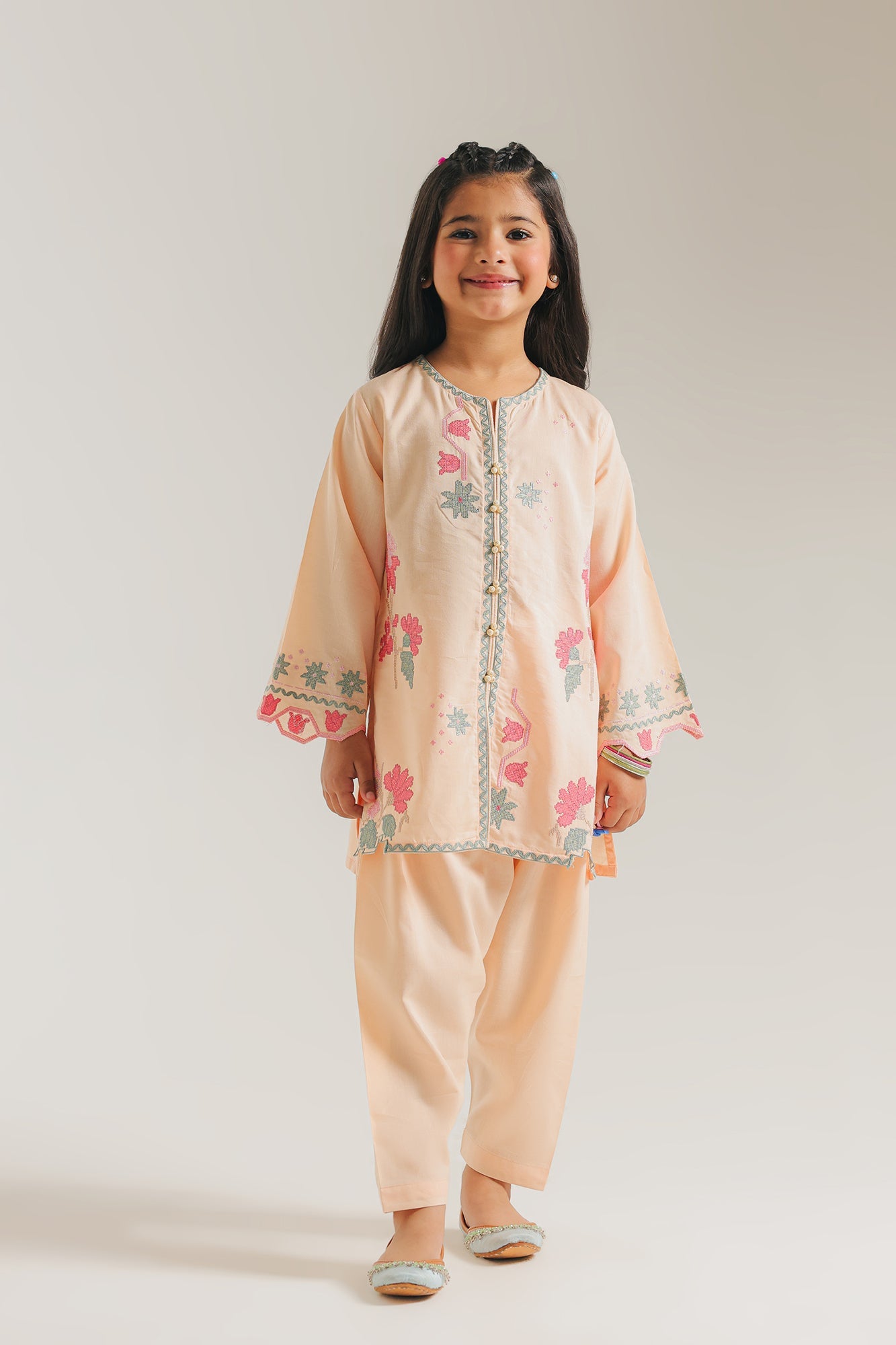 EMBROIDERED SUIT (E1522/402/216 E1522/302/216)