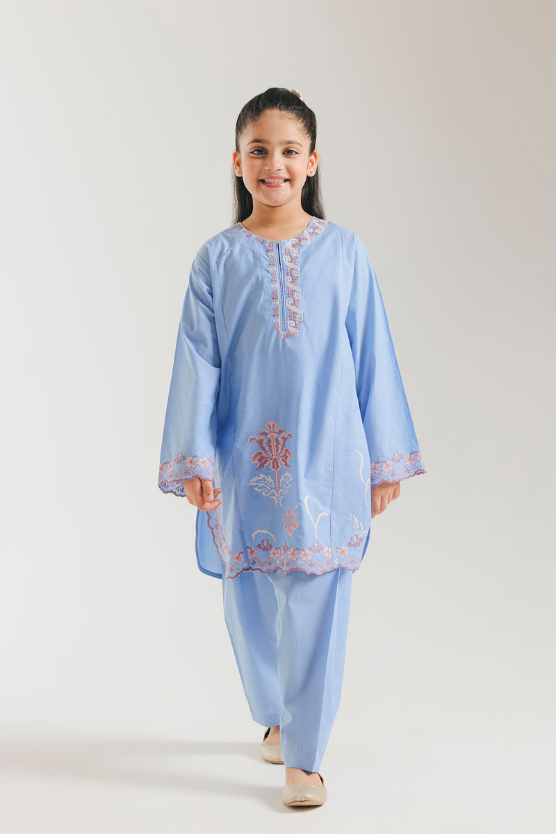 Embroidered Suit (E1528/402/636 E1528/302/636)