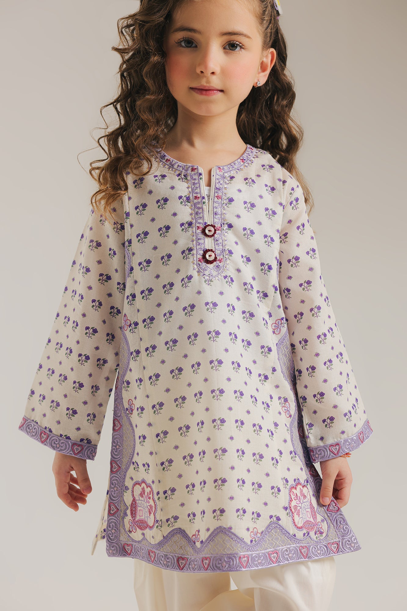 EMBROIDERED SUIT (E1536/402/003 E1536/302/003)