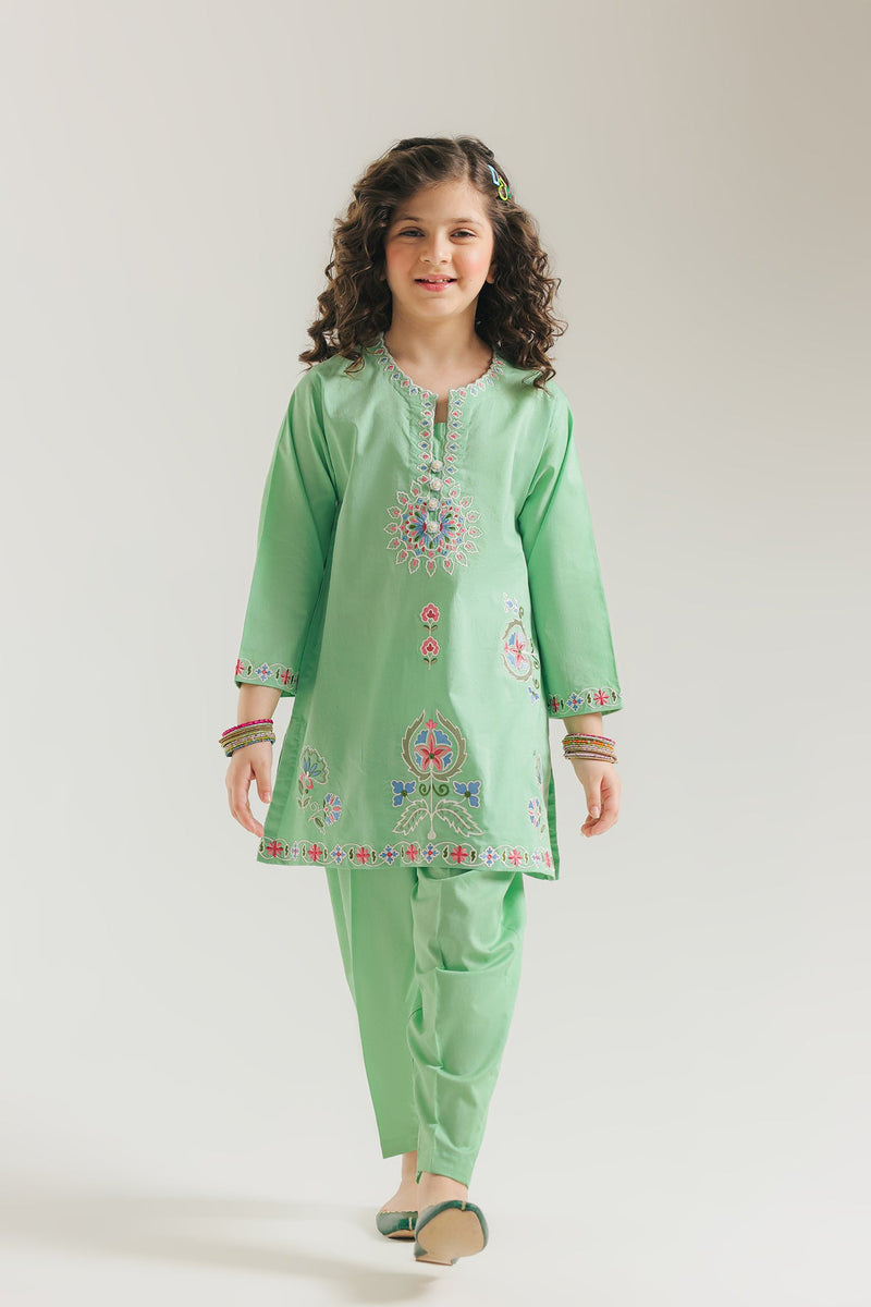 Embroidered Suit (E1566/402/714 E1566/302/714)