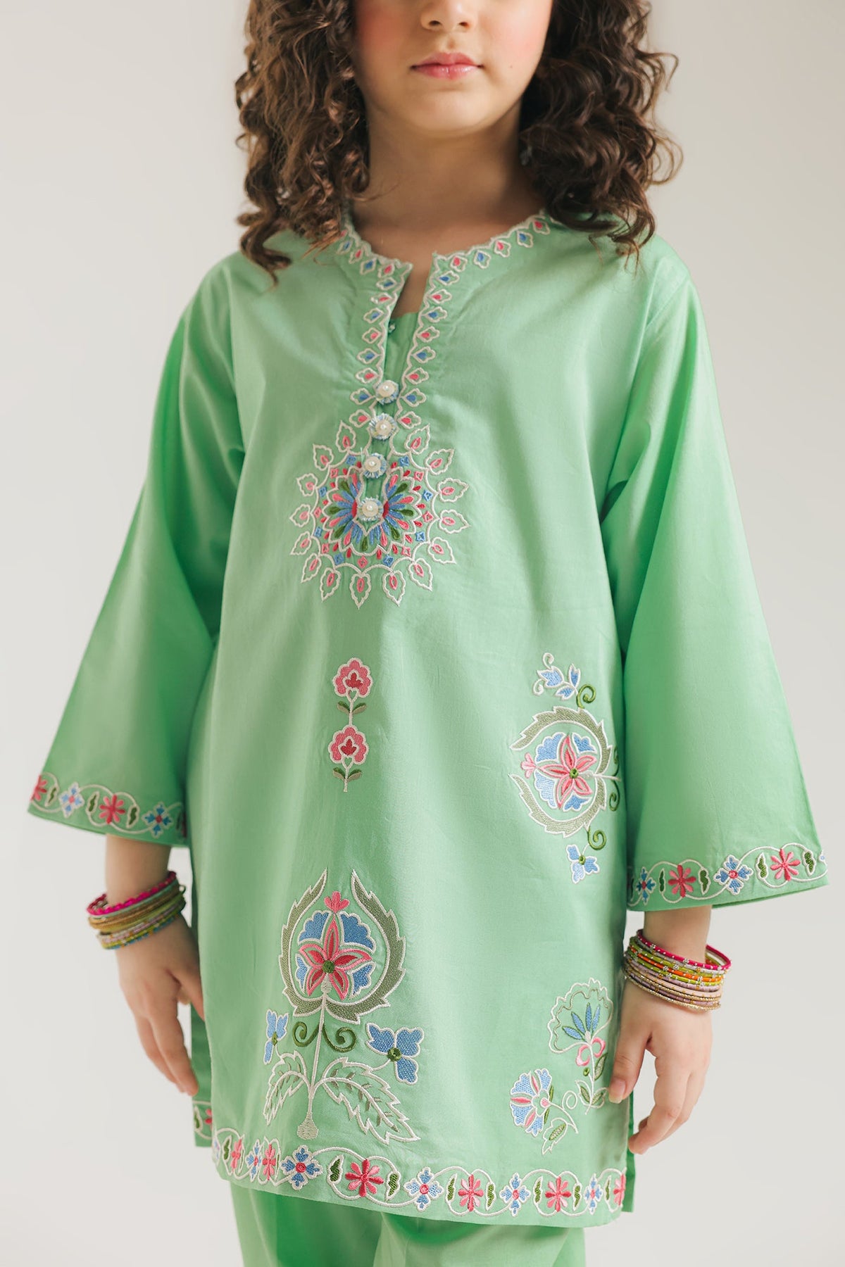 EMBROIDERED SUIT (E1566/402/714 E1566/302/714)