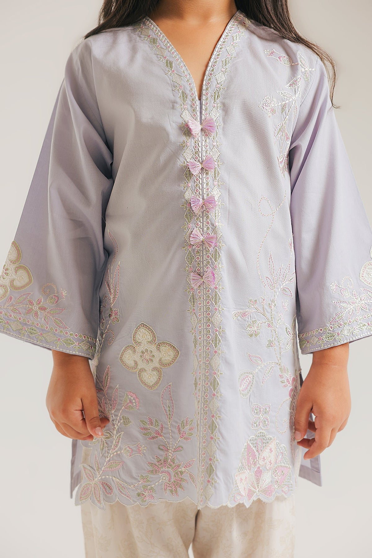 EMBROIDERED SUIT (E1608/402/911 E1608/302/911)