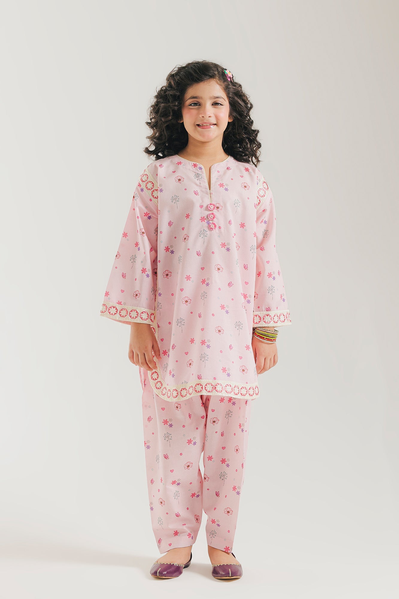 EMBROIDERED SUIT (E1618/402/330 E1618/302/330)