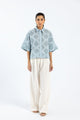 3 Piece Embroidered Cotton Net Suit