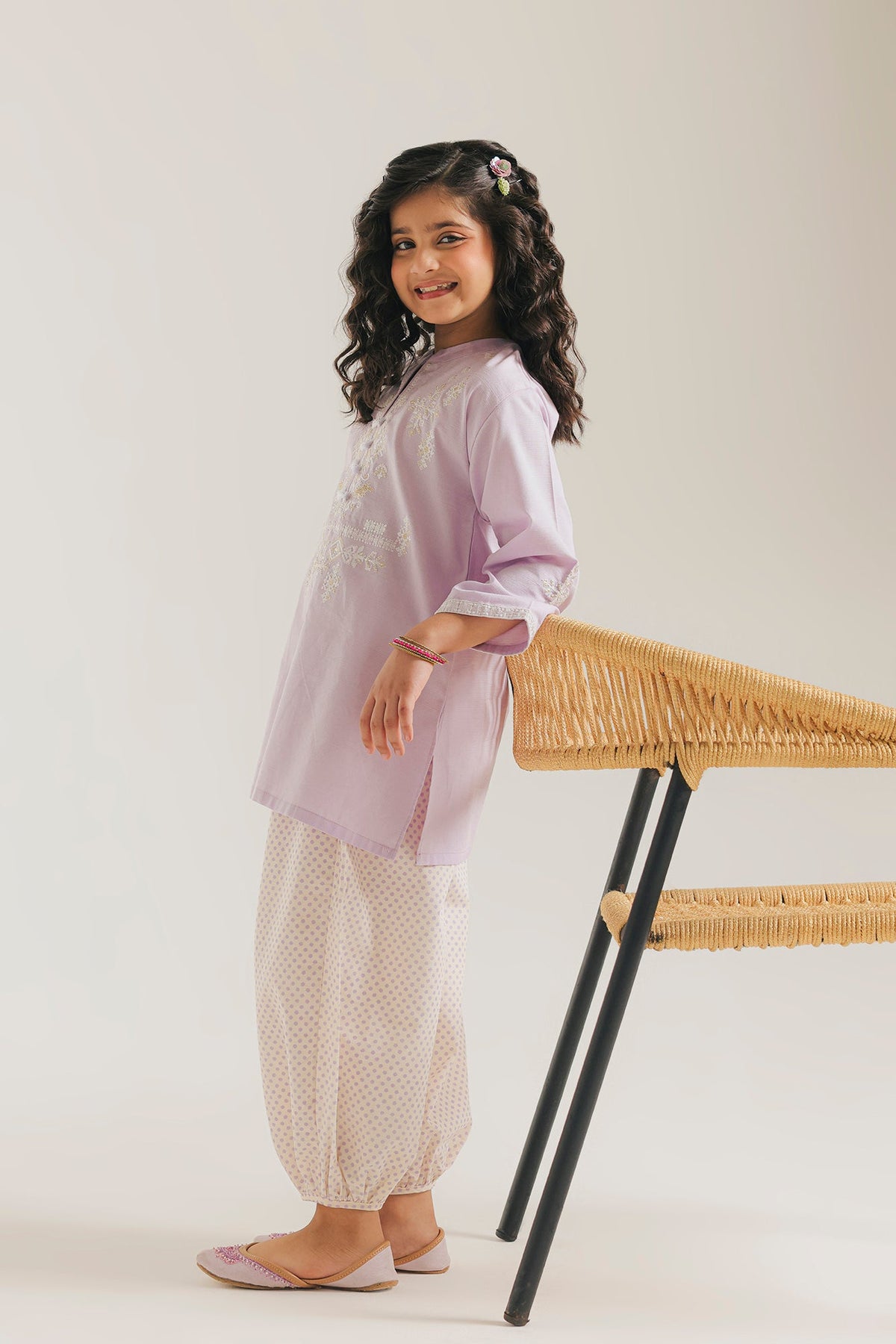 EMBROIDERED SUIT (E1813-402-514 E1813-302-514)