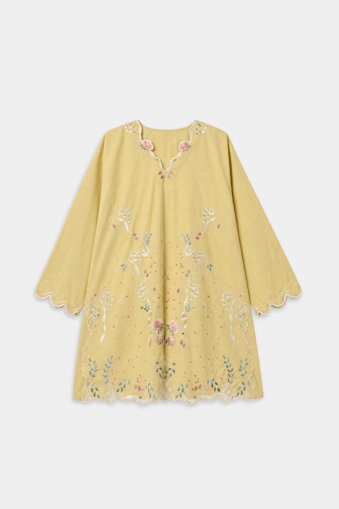 EMBROIDERED SUIT (E1815-402-112 E1815-302-112)