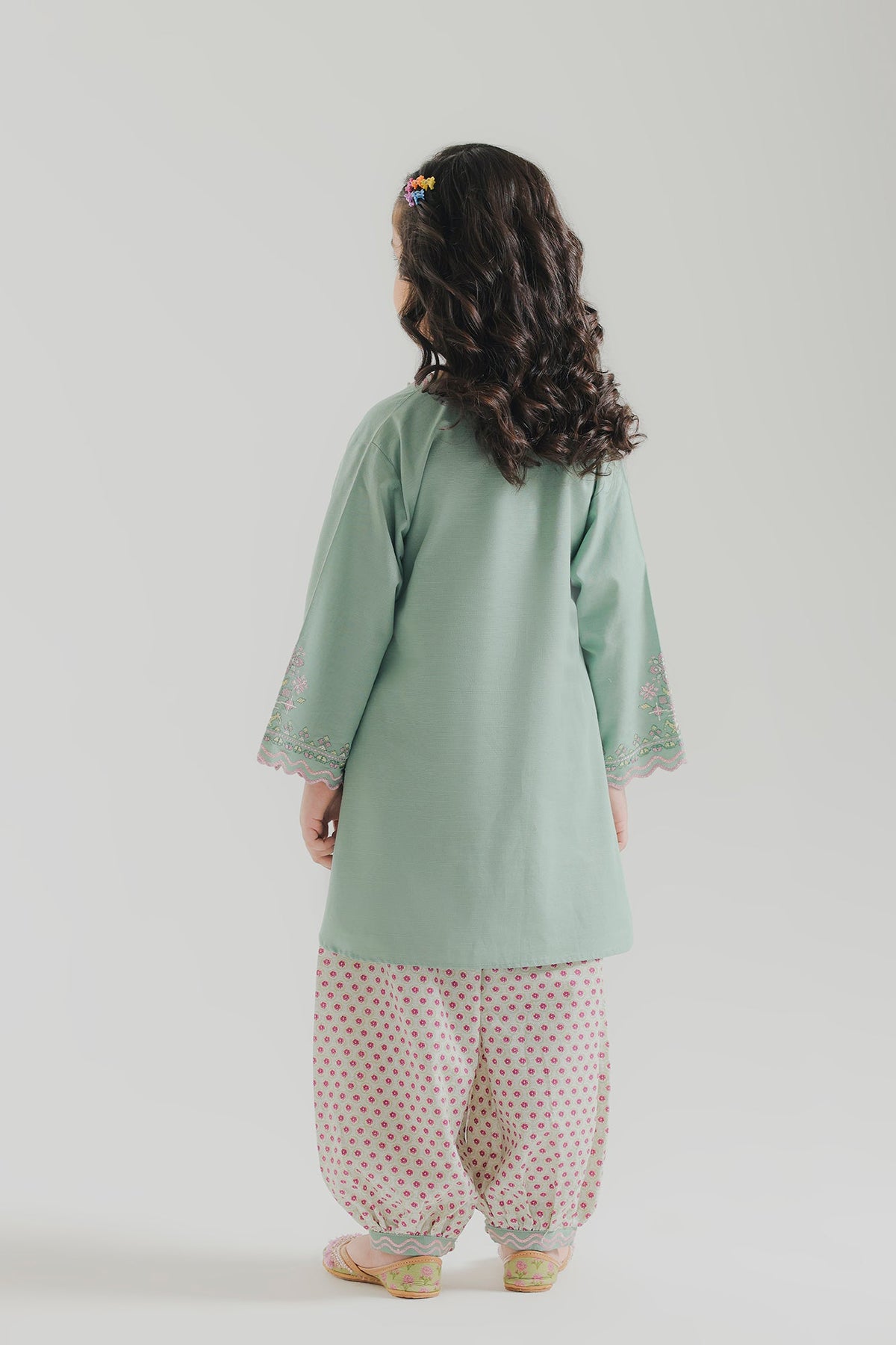 EMBROIDERED SUIT (E1817-402-718 E1817-302-718)