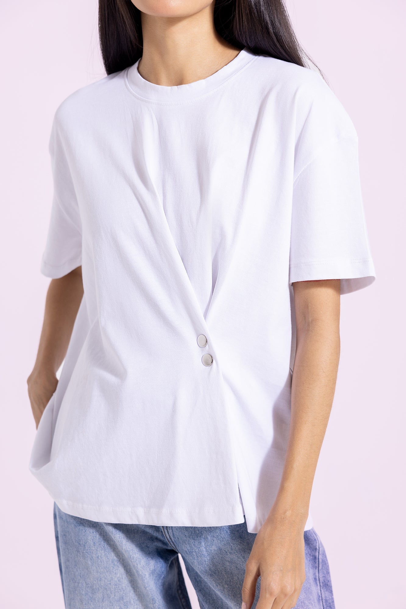 Blush Whisper - Pink Schiffli CO-ORD Set