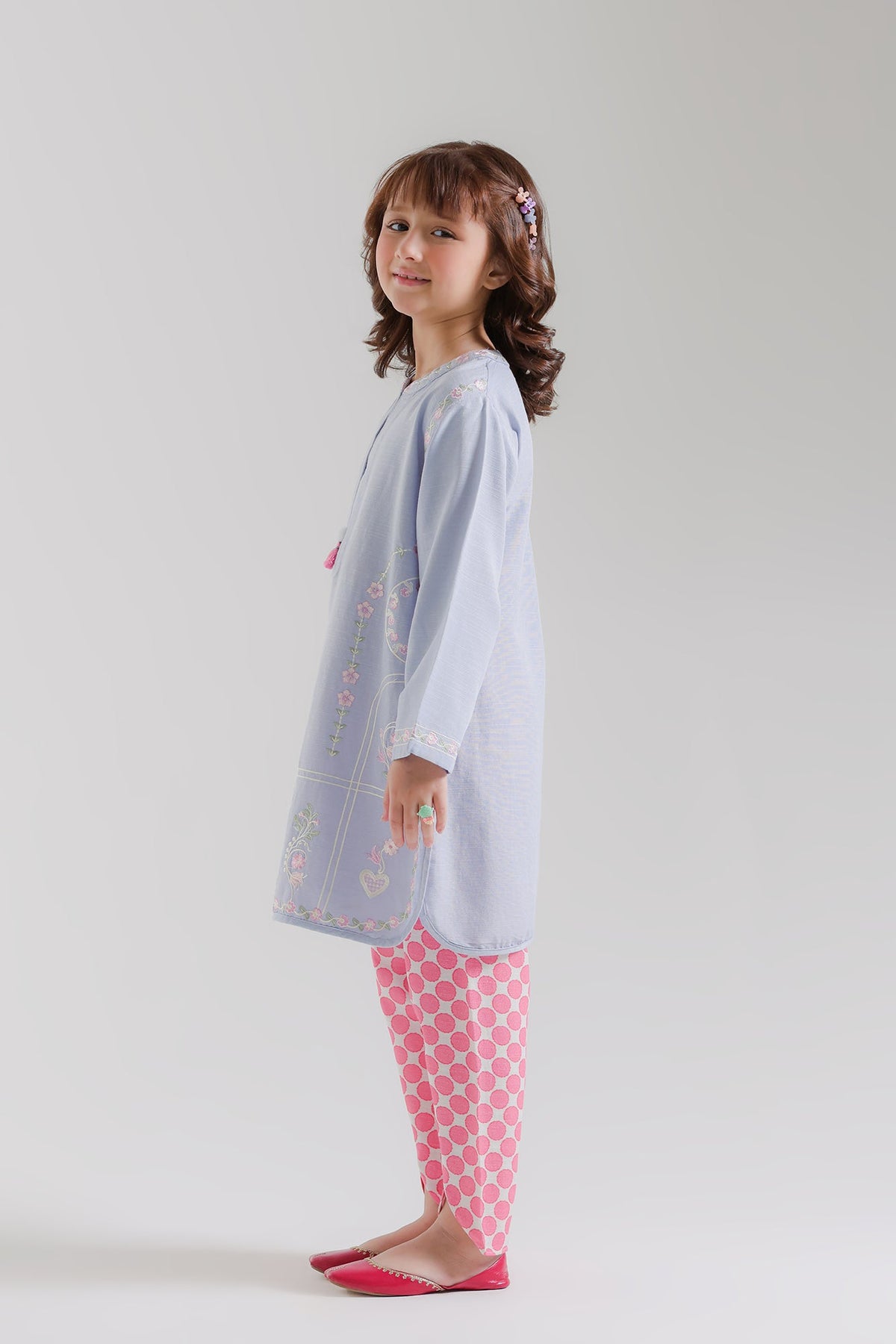 EMBROIDERED SUIT (E1842-402-635 E1842-302-635)