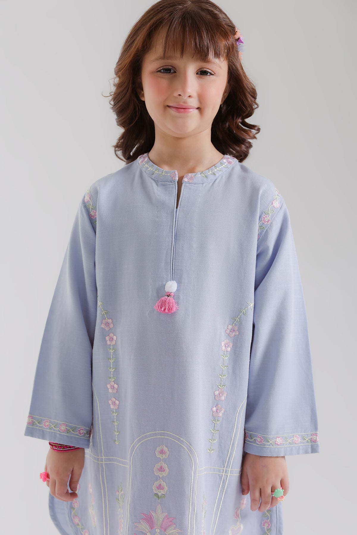 EMBROIDERED SUIT (E1842-402-635 E1842-302-635)