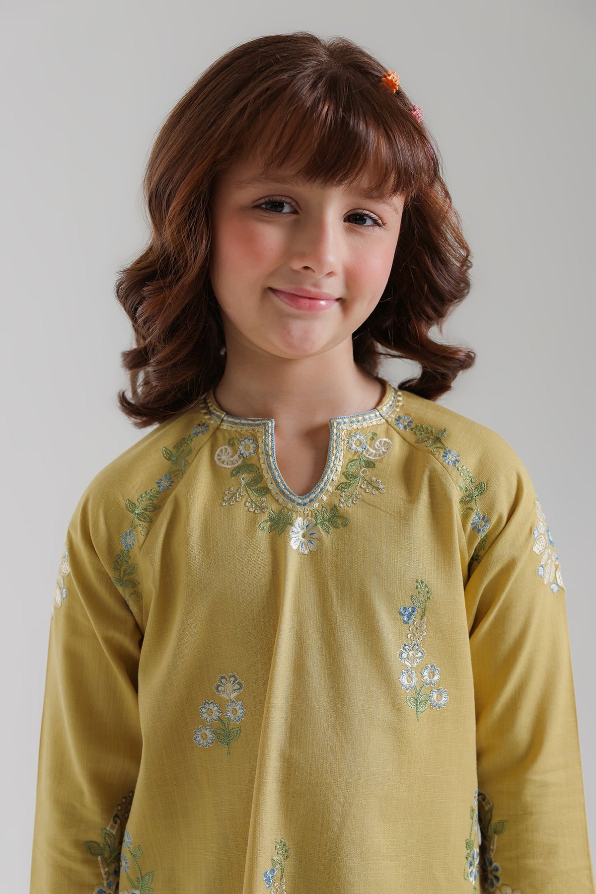 EMBROIDERED SUIT (E1854-402-114 E1854-302-114)