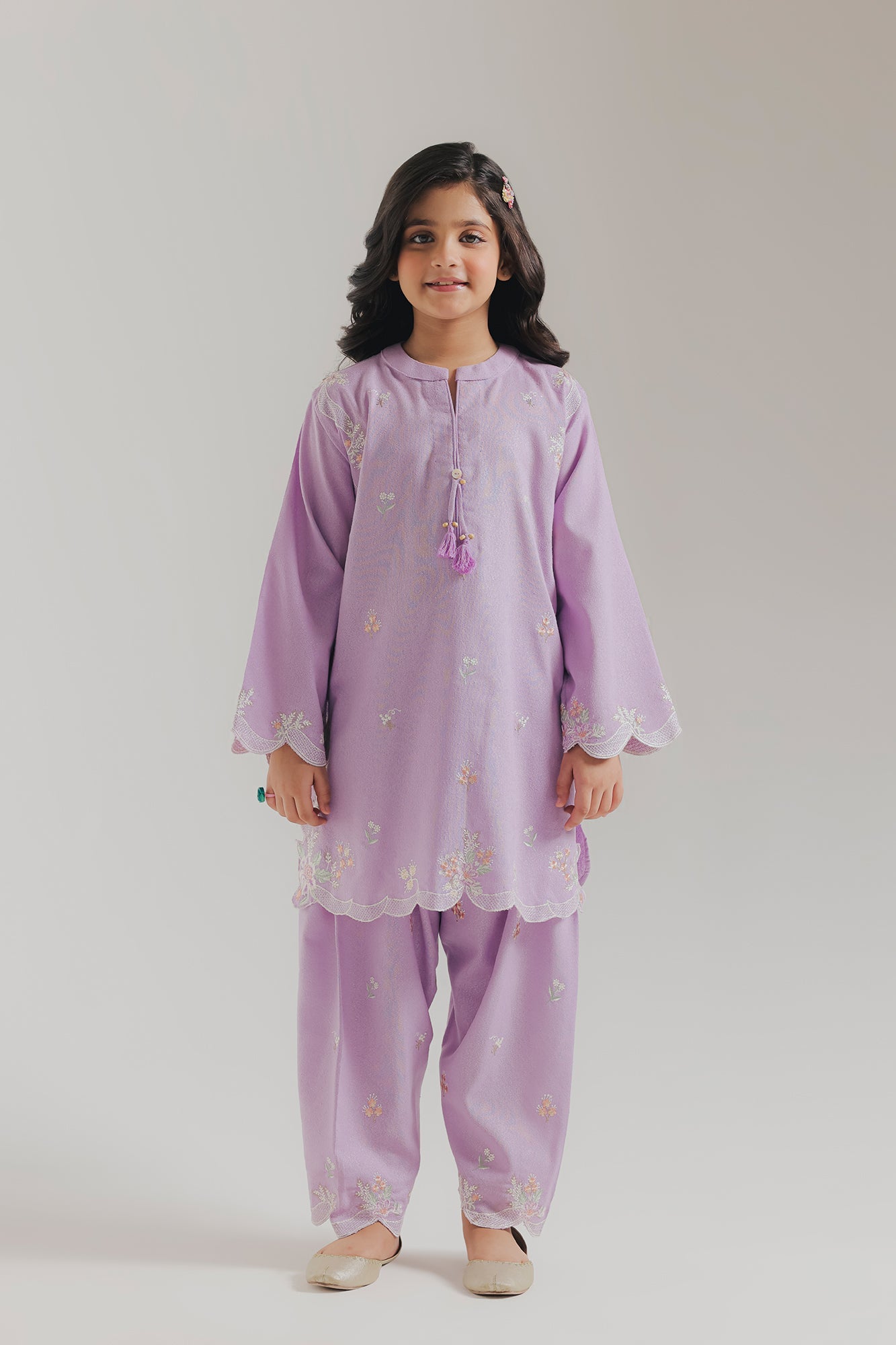 EMBROIDERED SUIT (E1856-402-512 E1856-302-512)