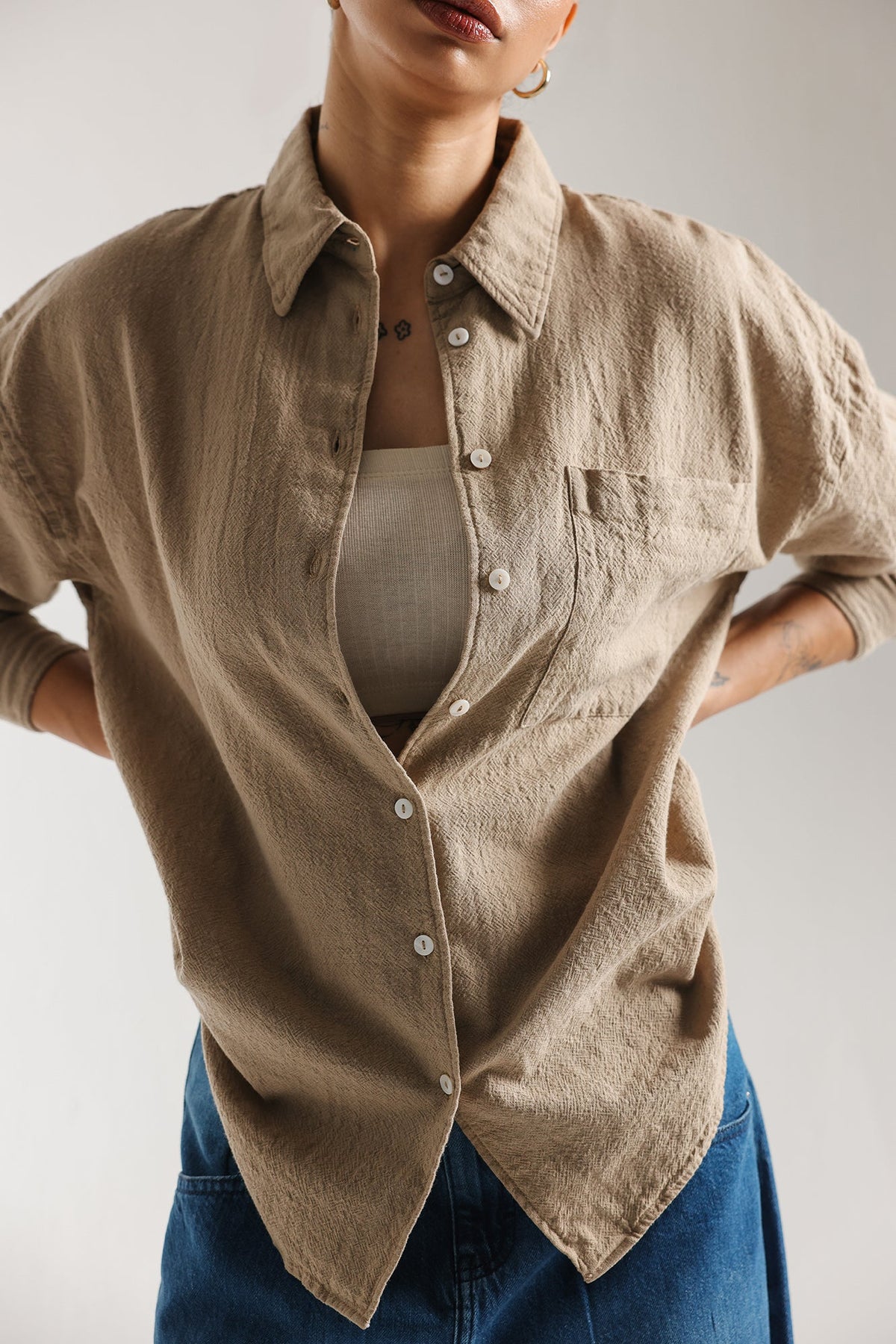 BUTTON DOWN SHIRT (E3364/108/007)