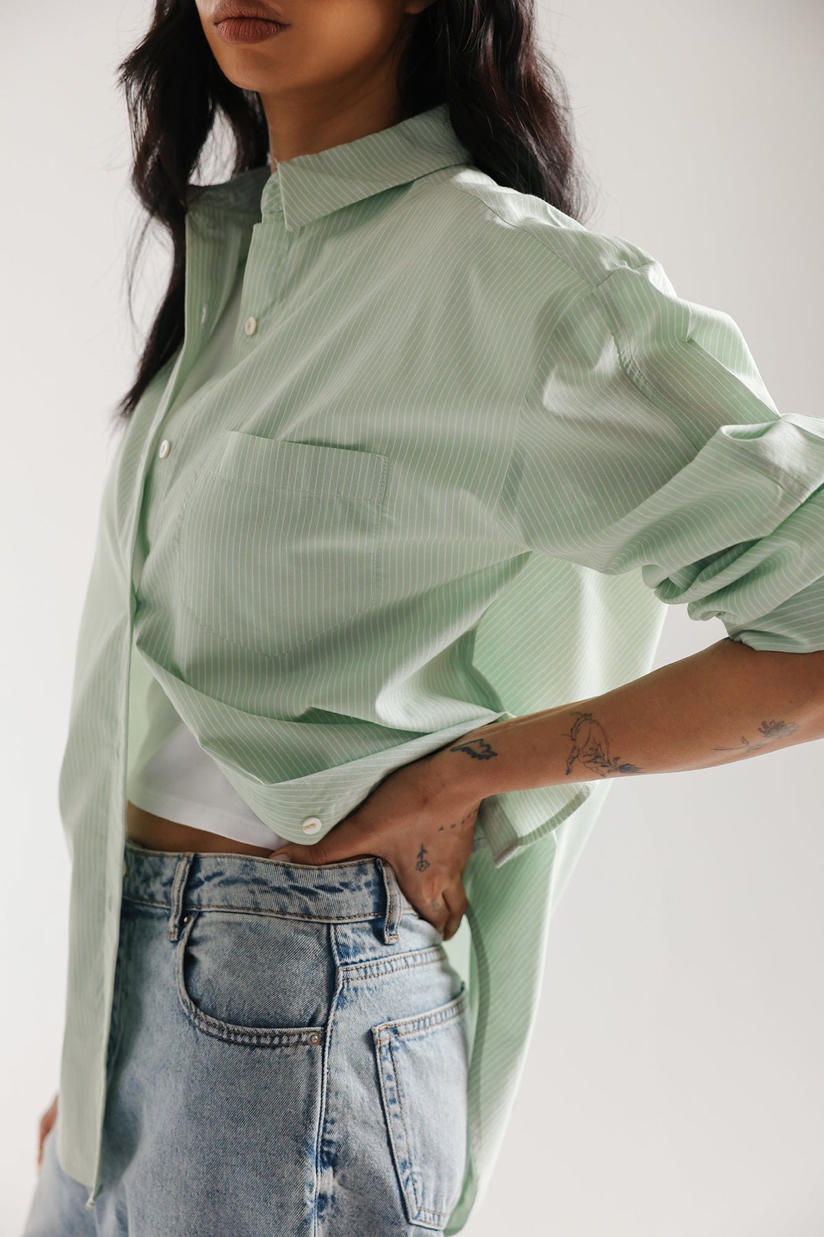 BUTTON DOWN SHIRT (E3411/108/130)