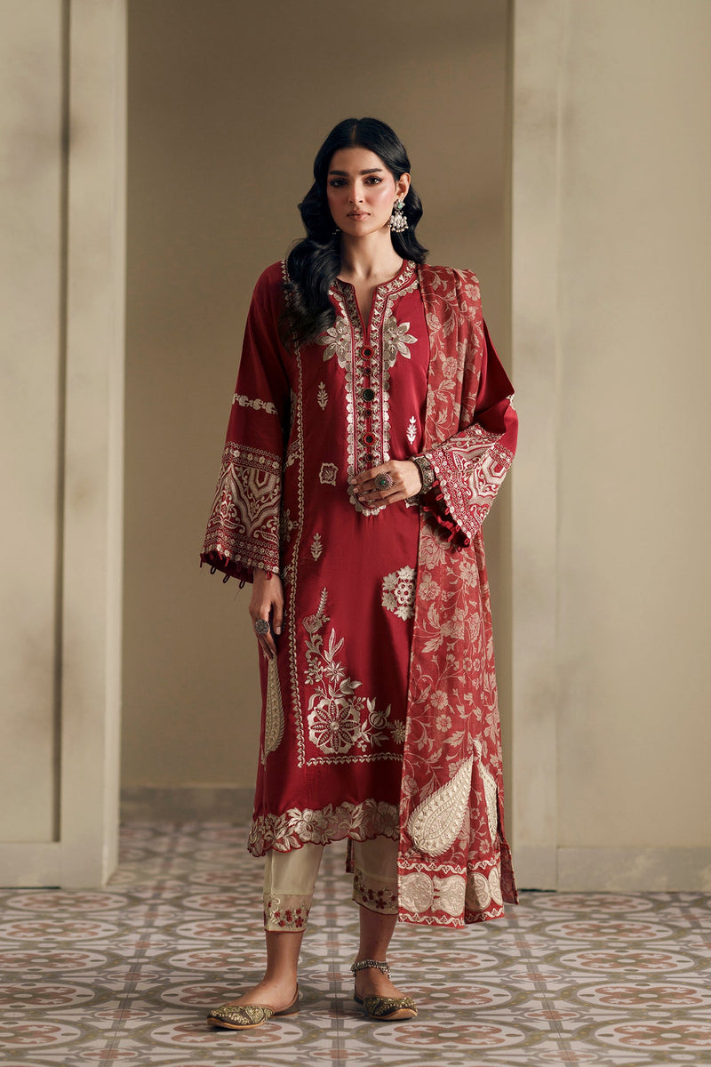 Embroidered Suit (E4053/103/301)