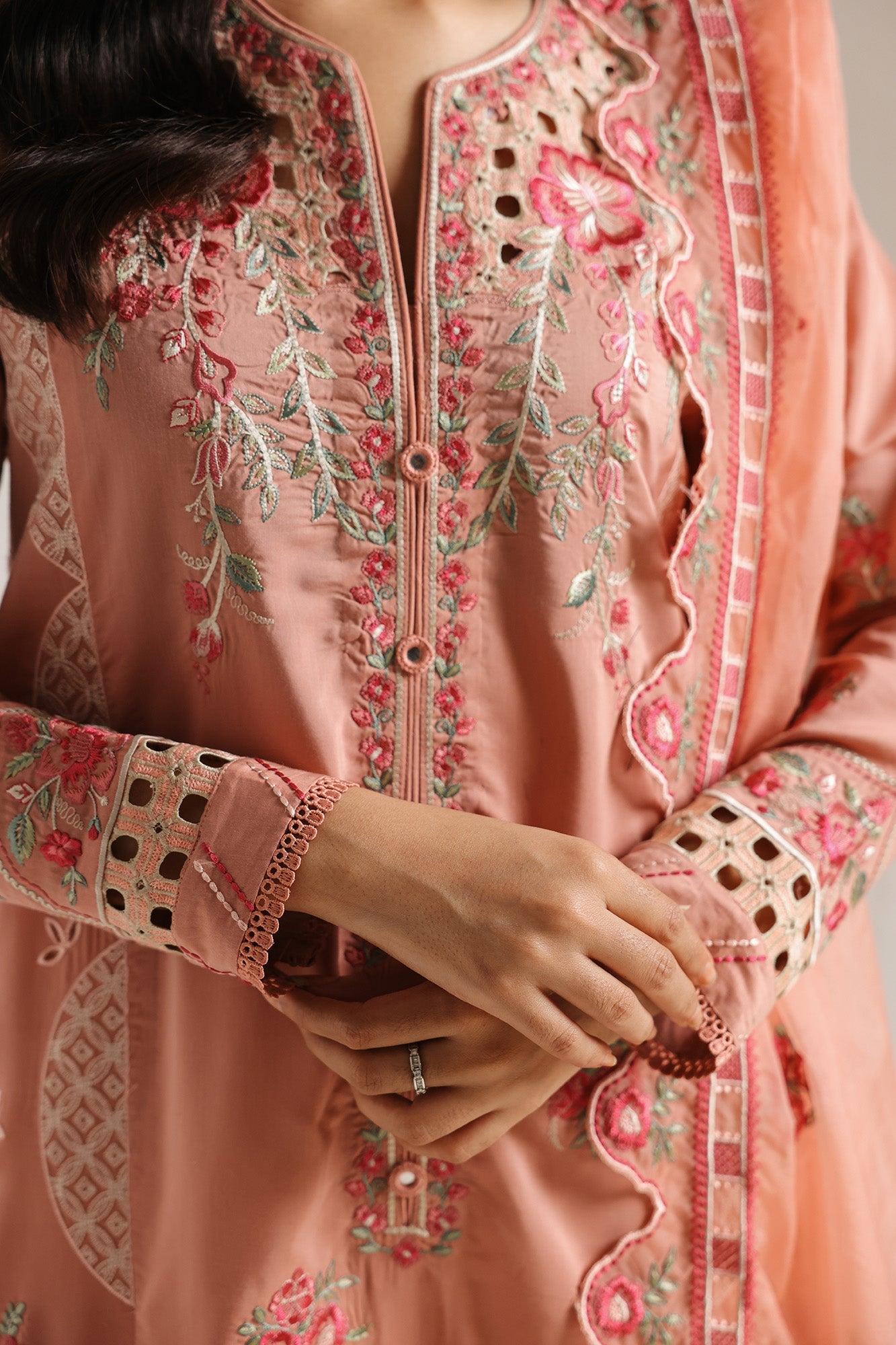 Embroidered Suit (E4063/103/424)
