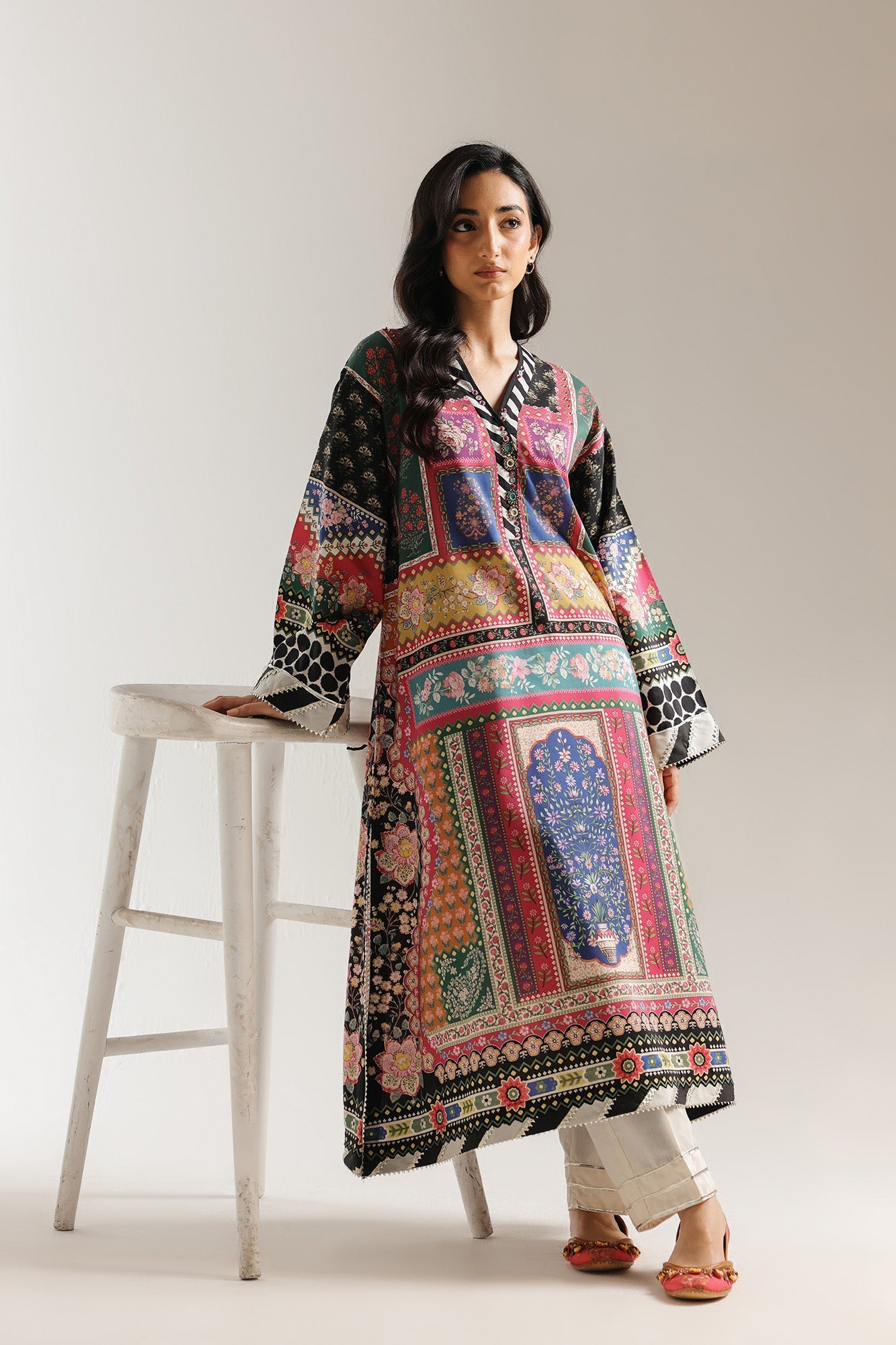 PRINTED SUIT (E4087/103/003)