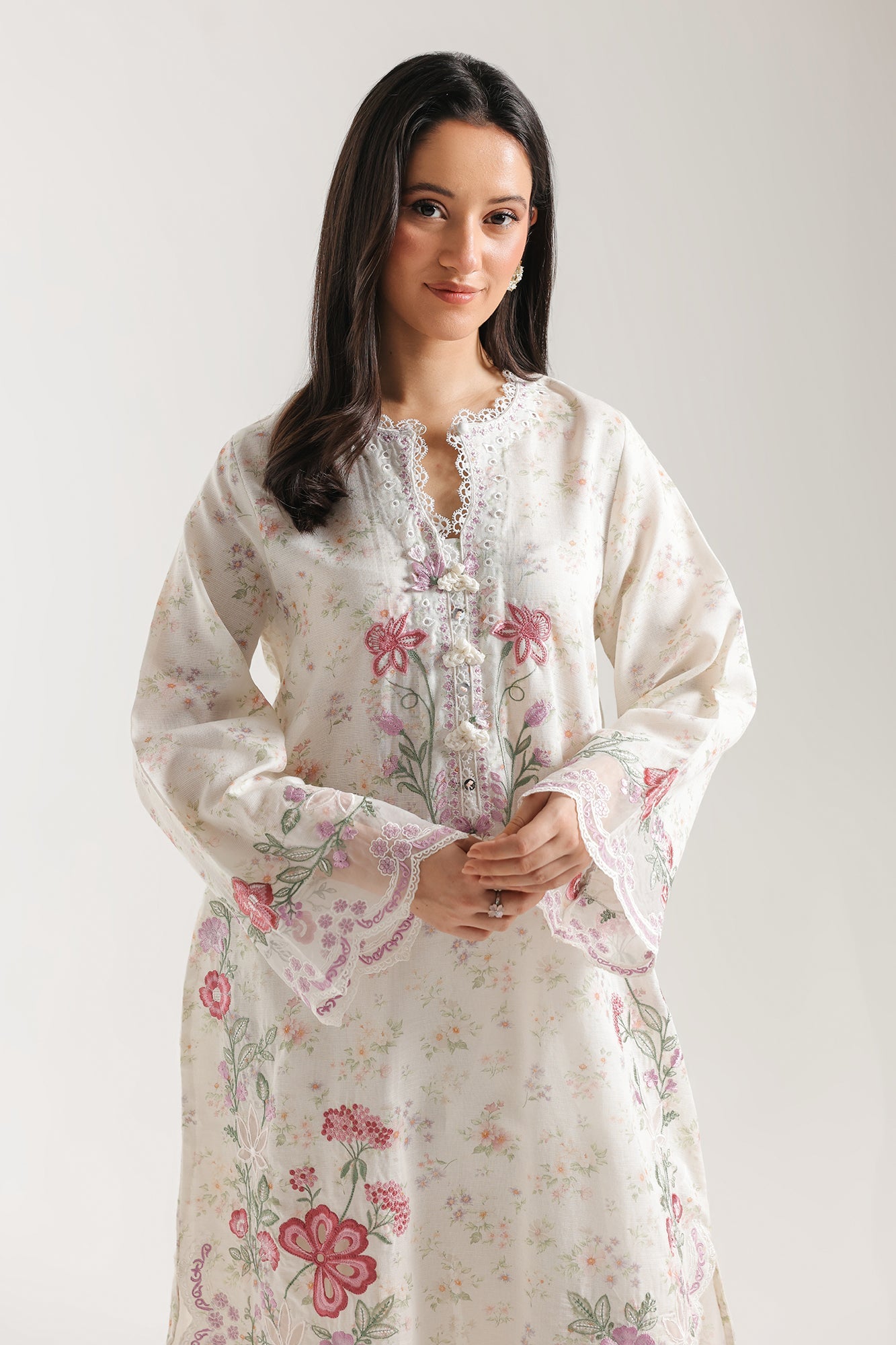 EMBROIDERED SUIT (E4184/103/003)