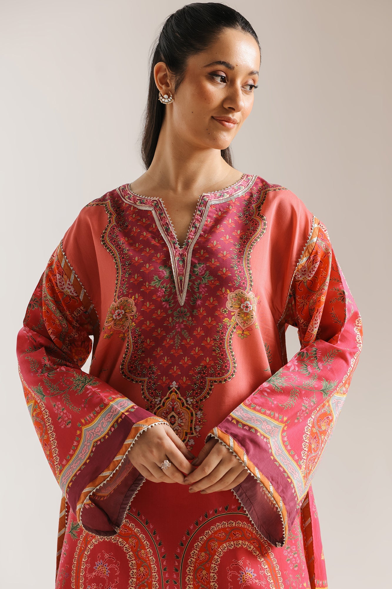 Printed Kaftan (E4200/103/417)