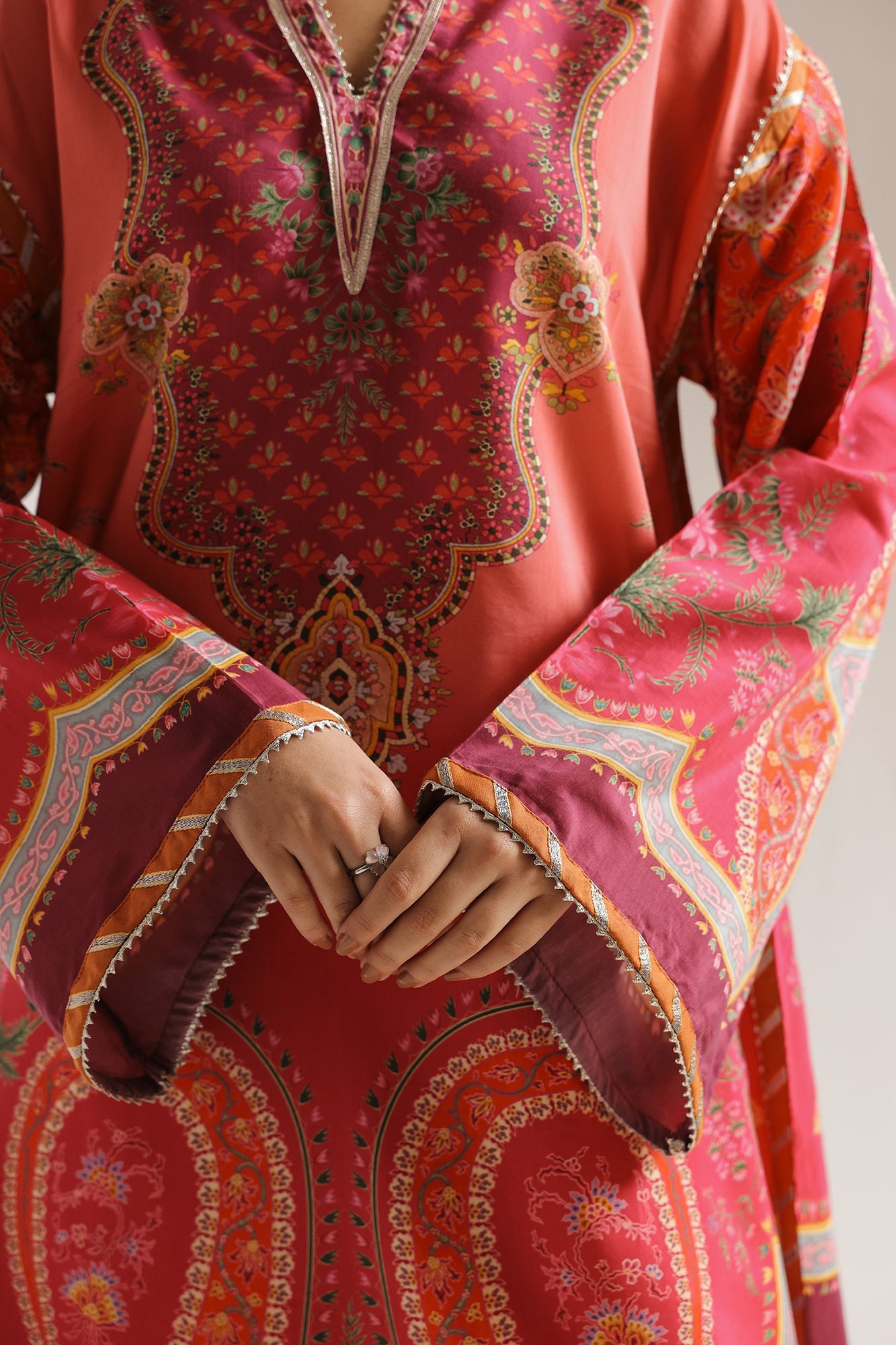 Printed Kaftan (E4200/103/417)