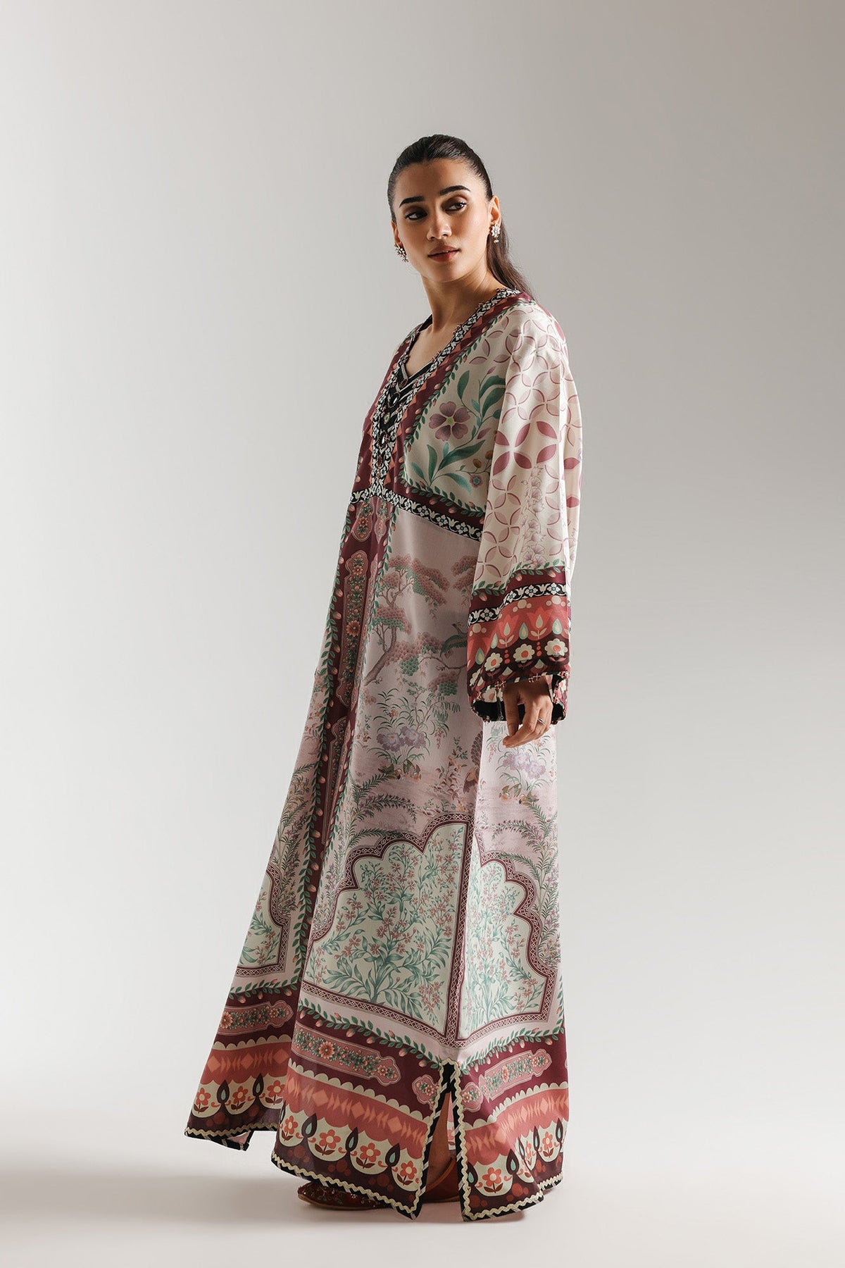 PRINTED KAFTAN (E4206/103/814)