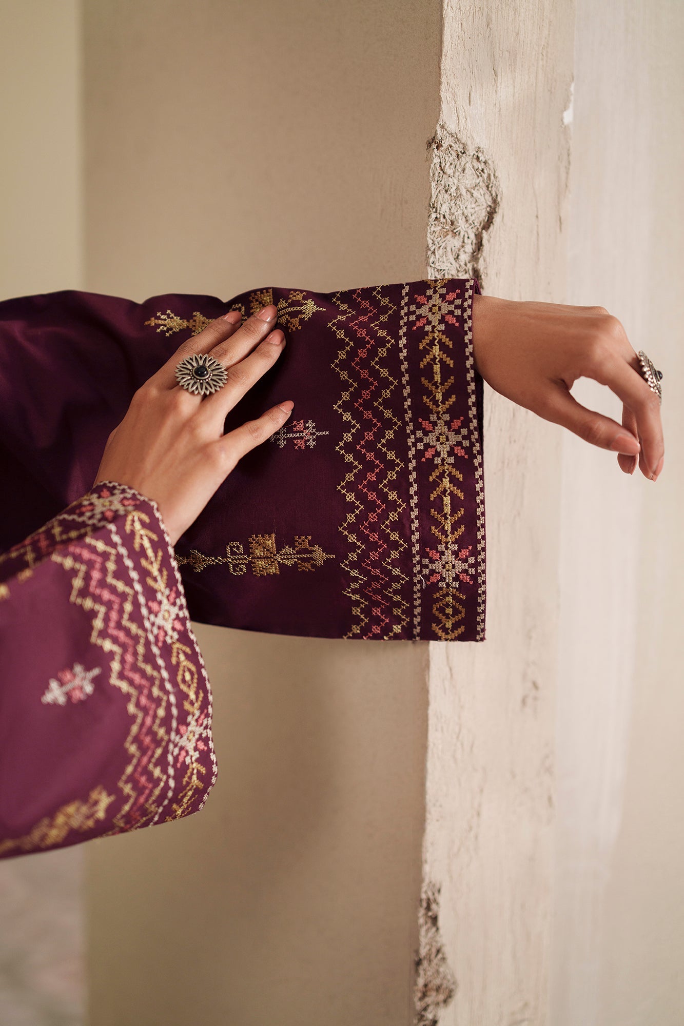 Embroidered Suit (E4453/103/414)