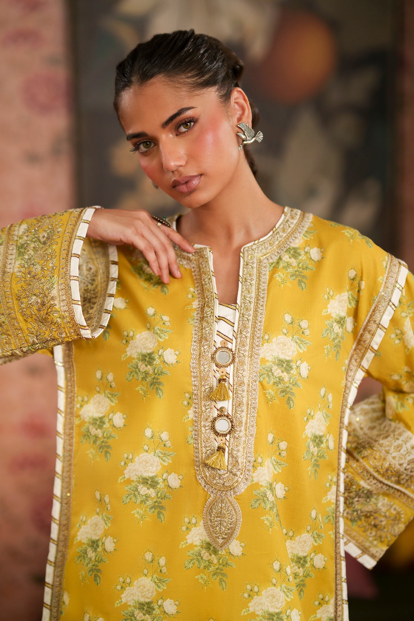 EMBROIDERED SUIT (E4494/103/104)