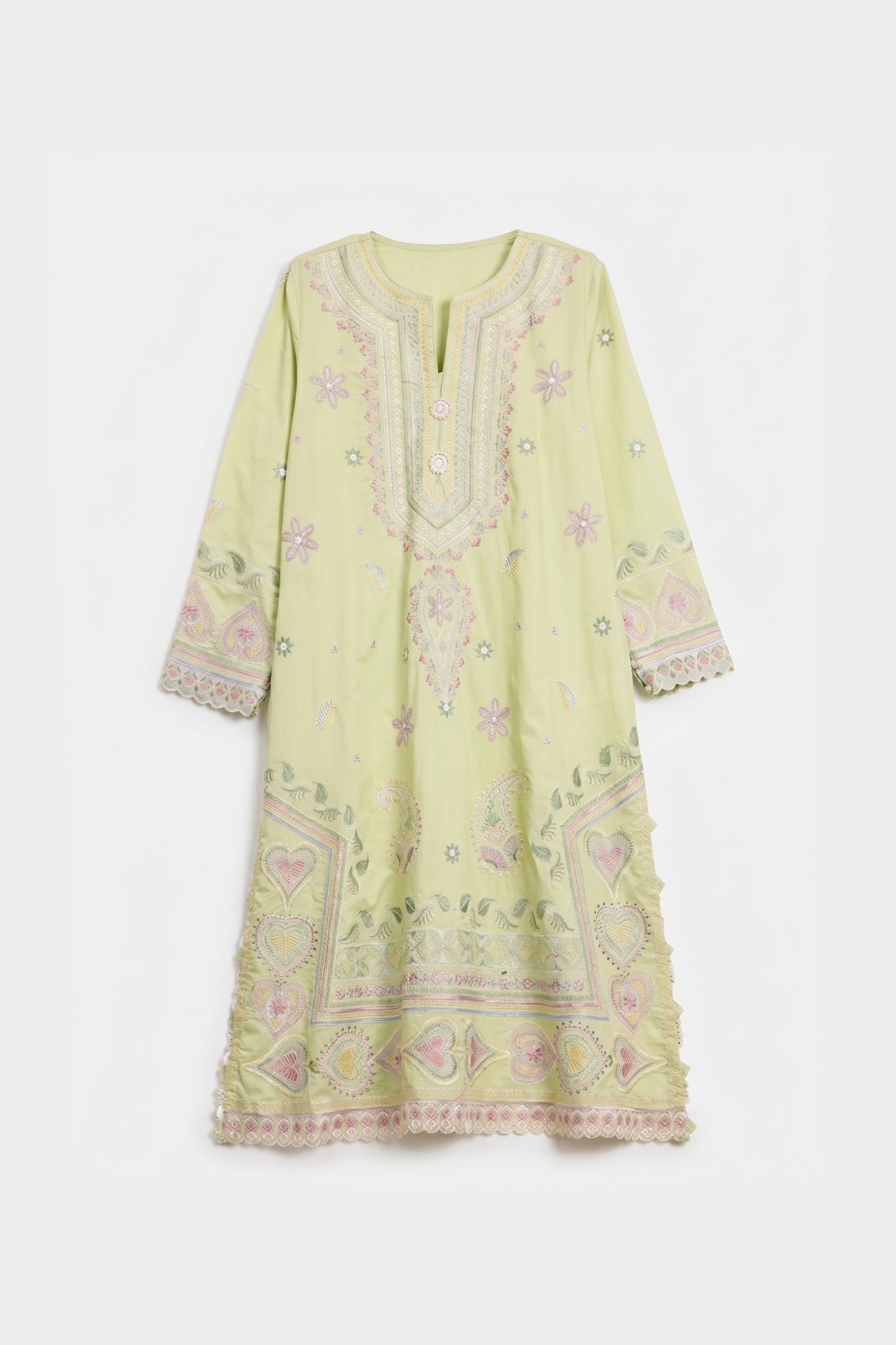 EMBROIDERED SUIT (E4539/103/130)