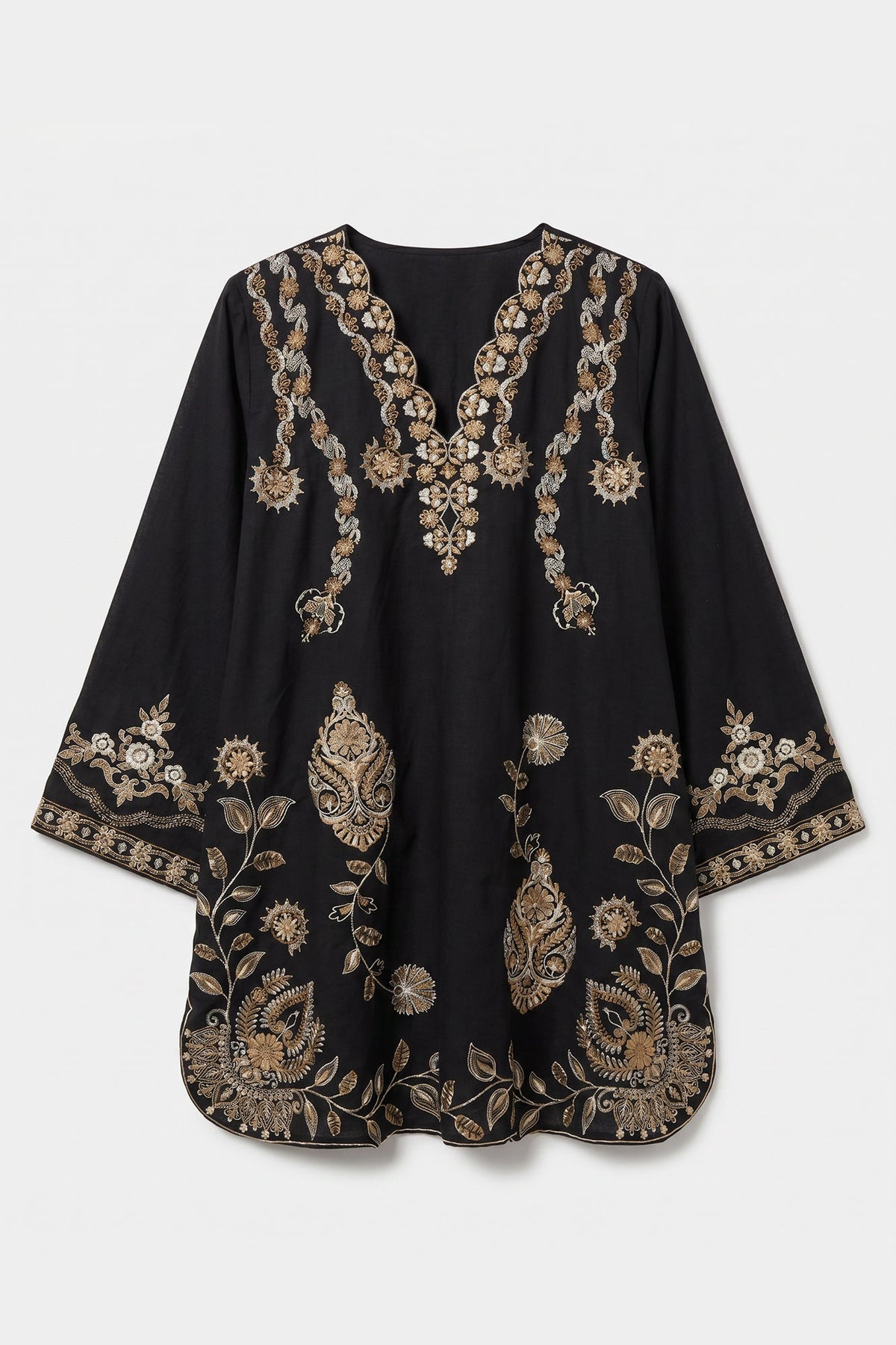 EMBROIDERED SUIT (E4552/103/901)
