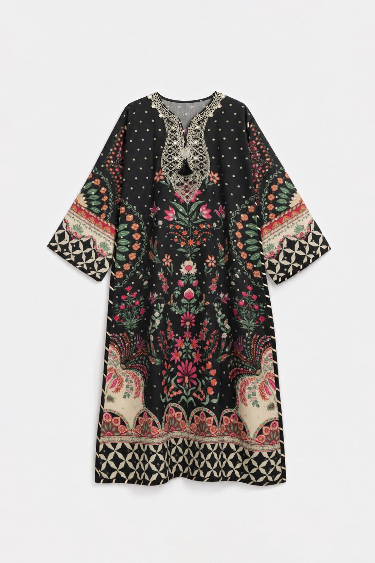 EMBROIDERED KAFTAN (E4707-103-901)