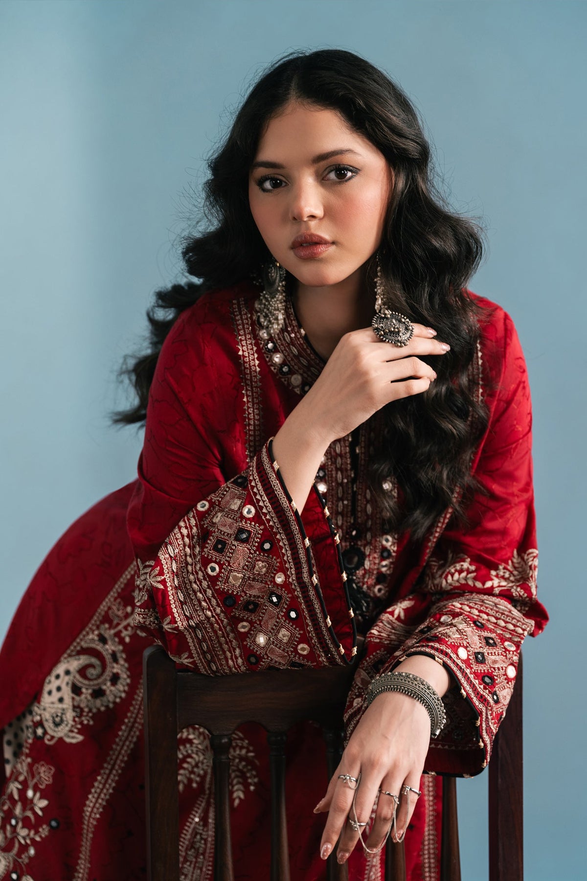 EMBROIDERED SUIT (E4752-103-415)