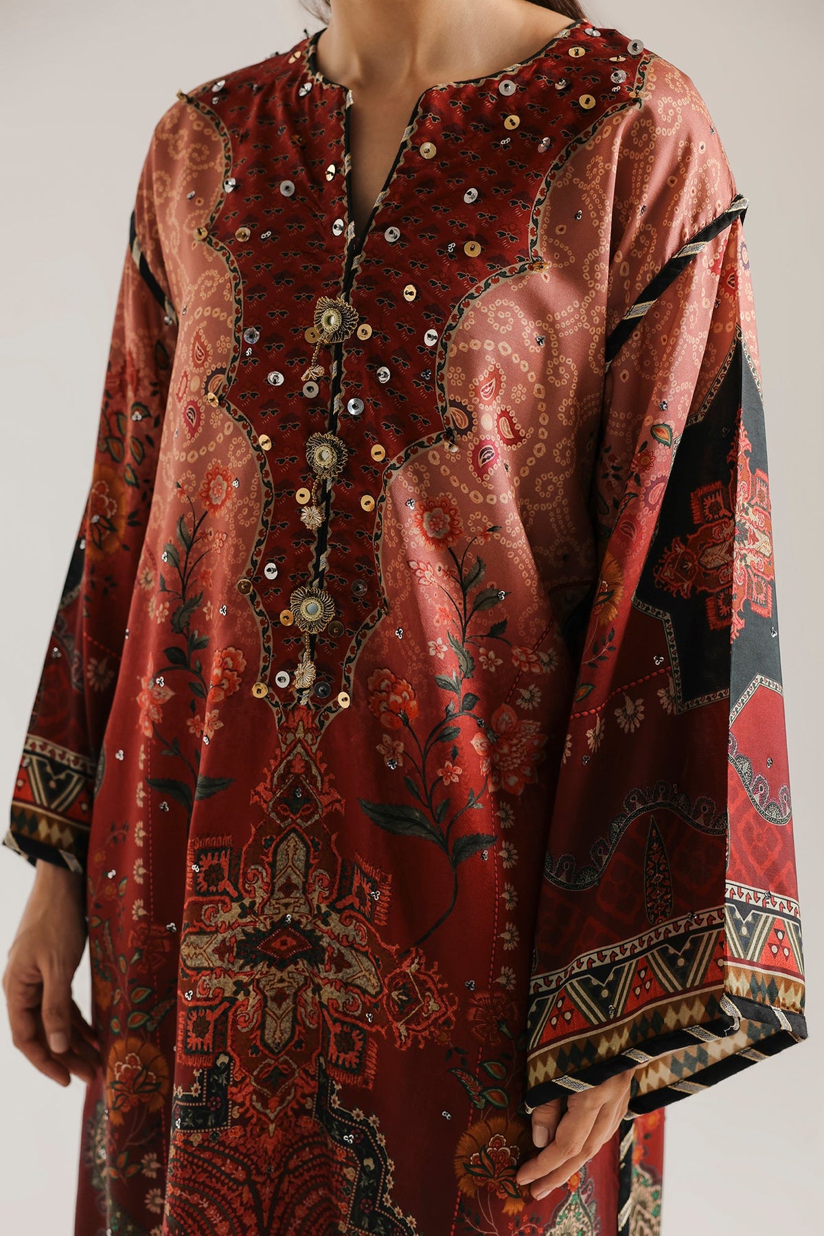 EMBROIDERED KAFTAN (E4851-103-325)