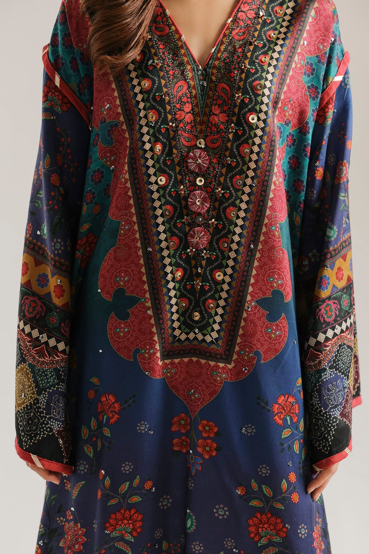 PRINTED KAFTAN (E4853-103-625)