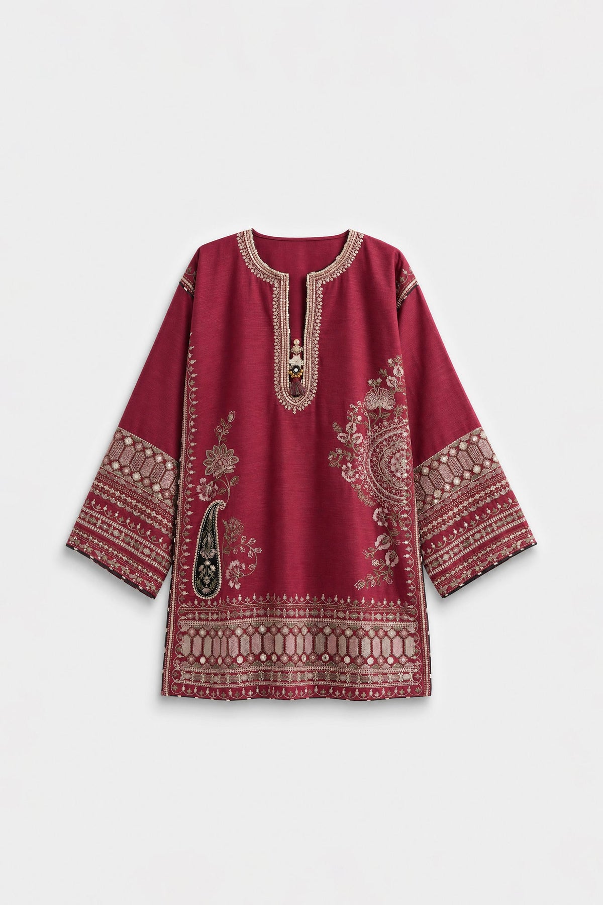EMBROIDERED SUIT (E4865-103-416)