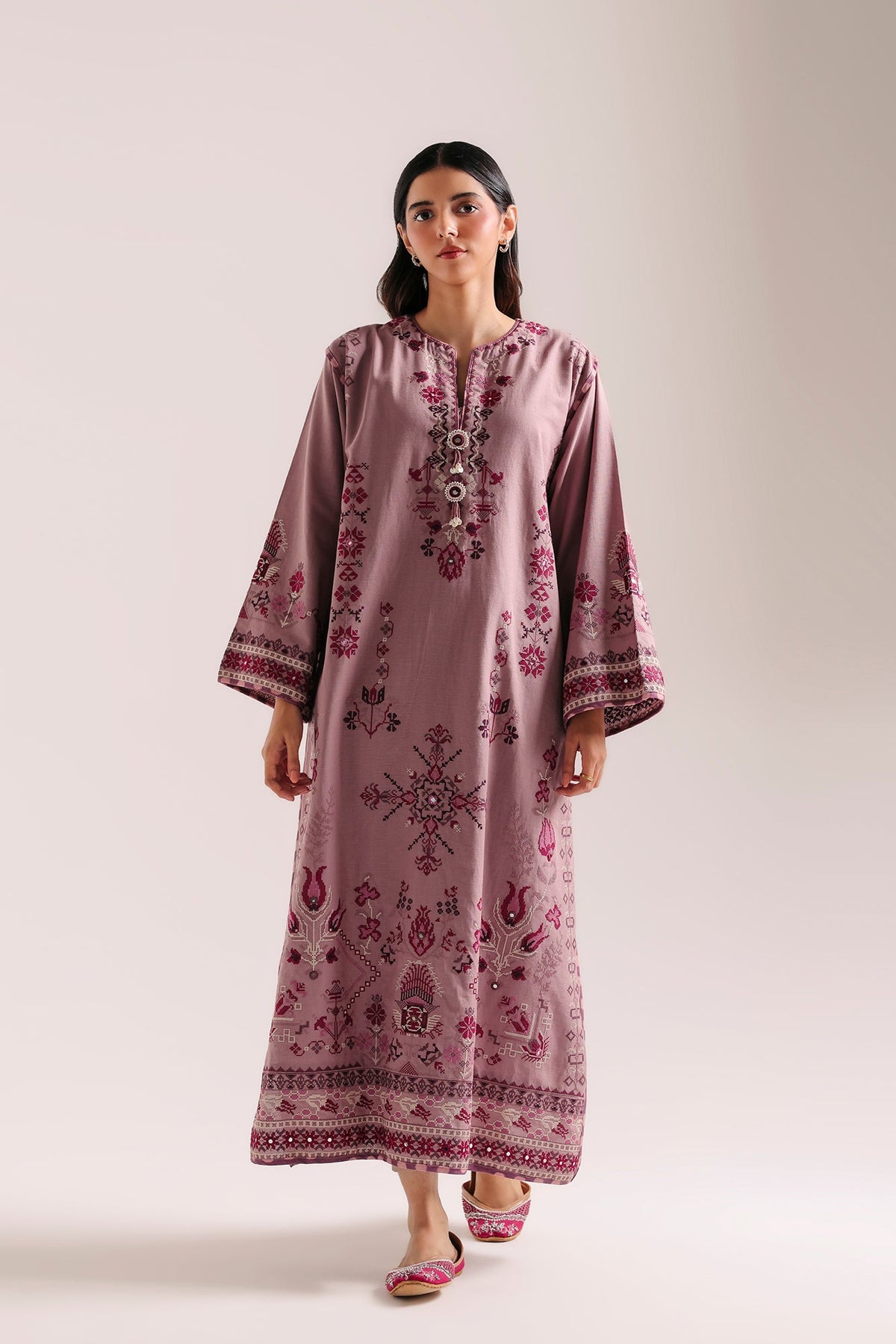 EMBROIDERED DRESS (E4897-103-530)