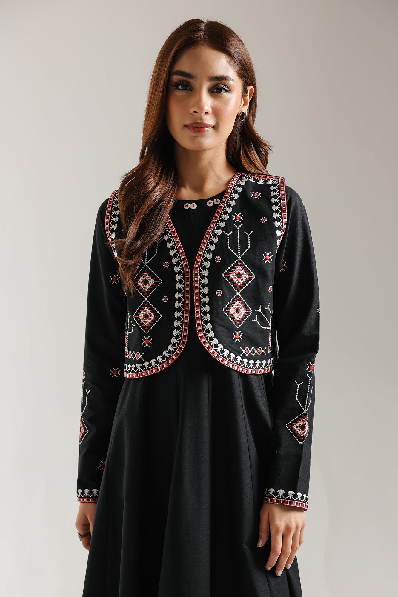 EMBROIDERED DRESS (E6961/102/902)