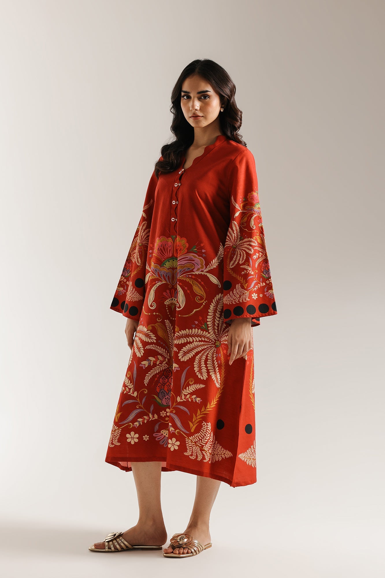 PRINTED DRESS (E6985/102/301)